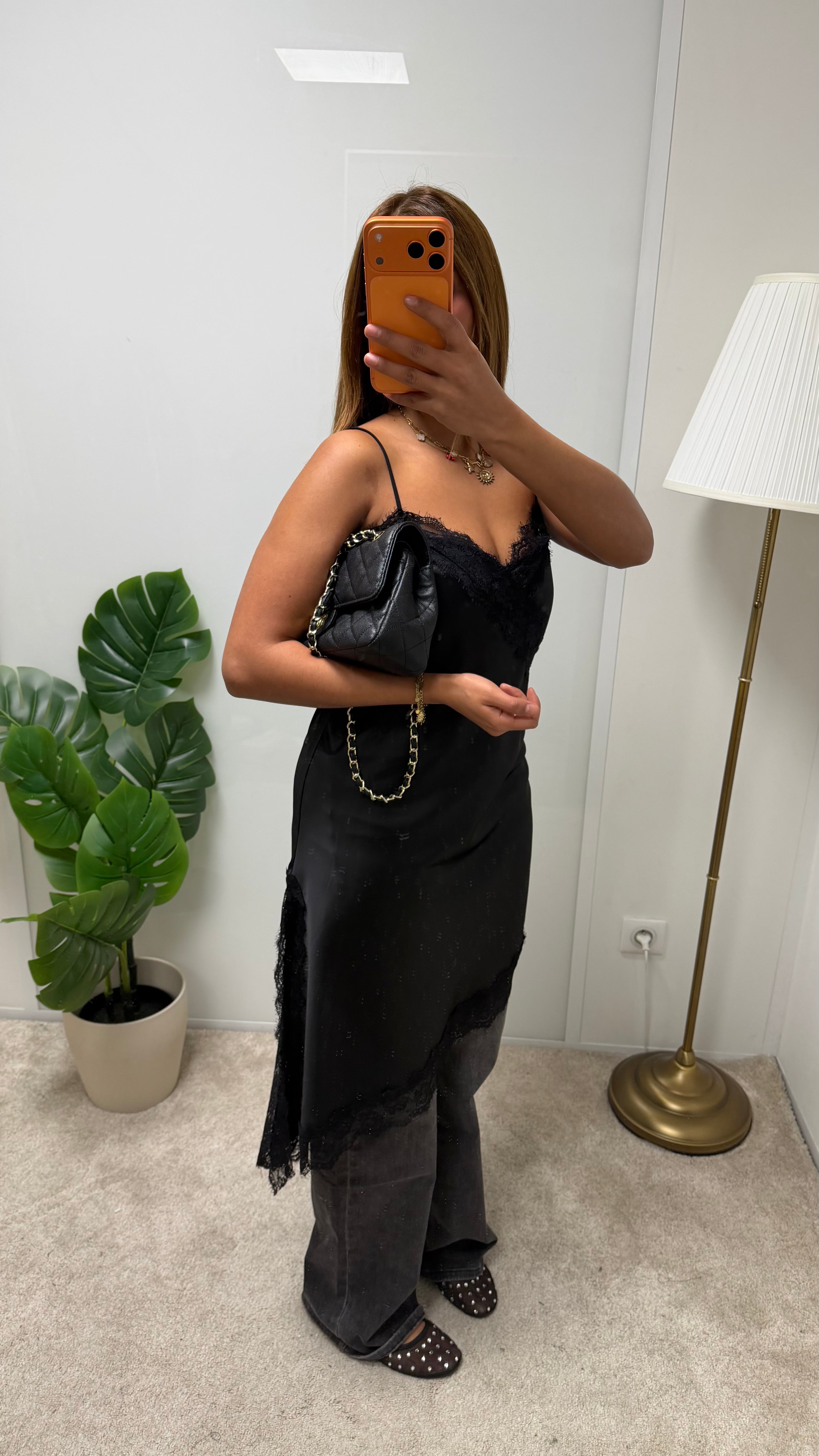 Top à dentelles Rita (modèle long)