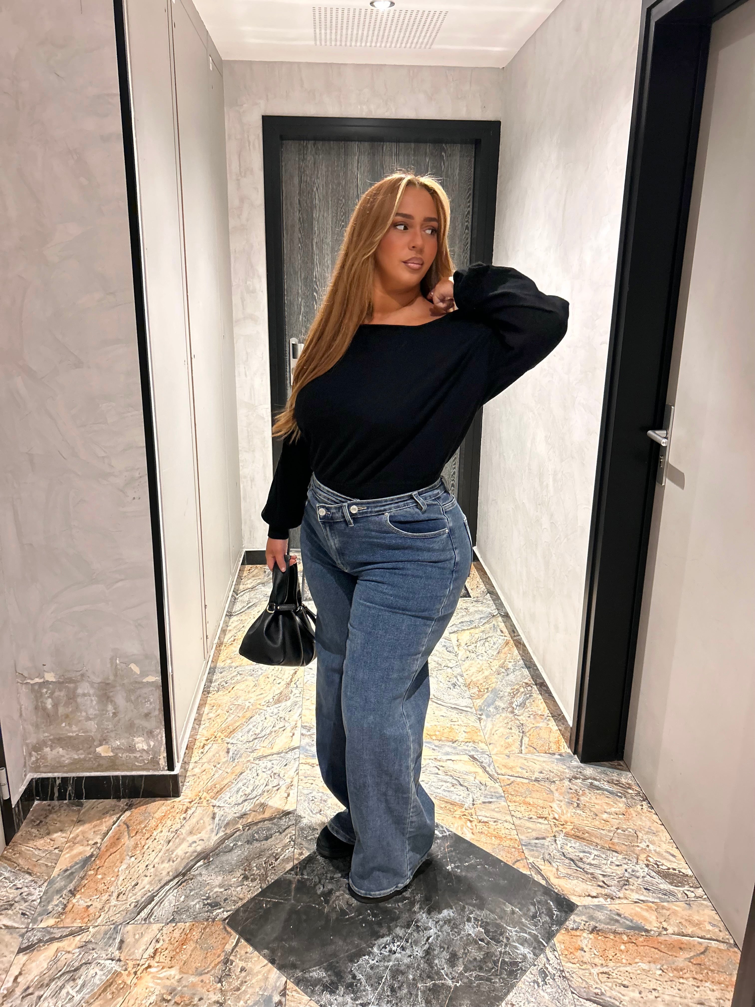 Jeans DALIDA bleu