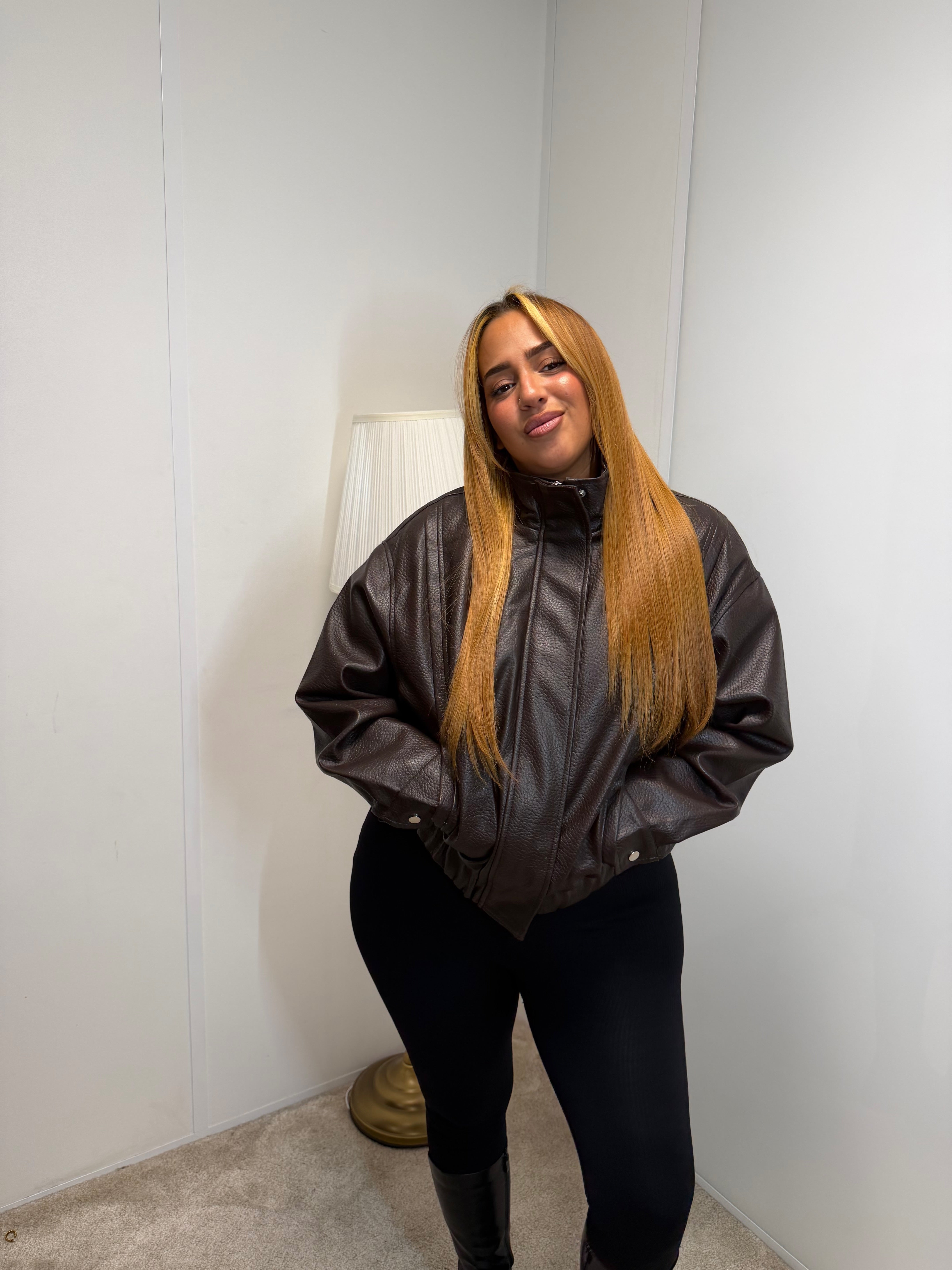 Bombers SEDA col montant similicuir