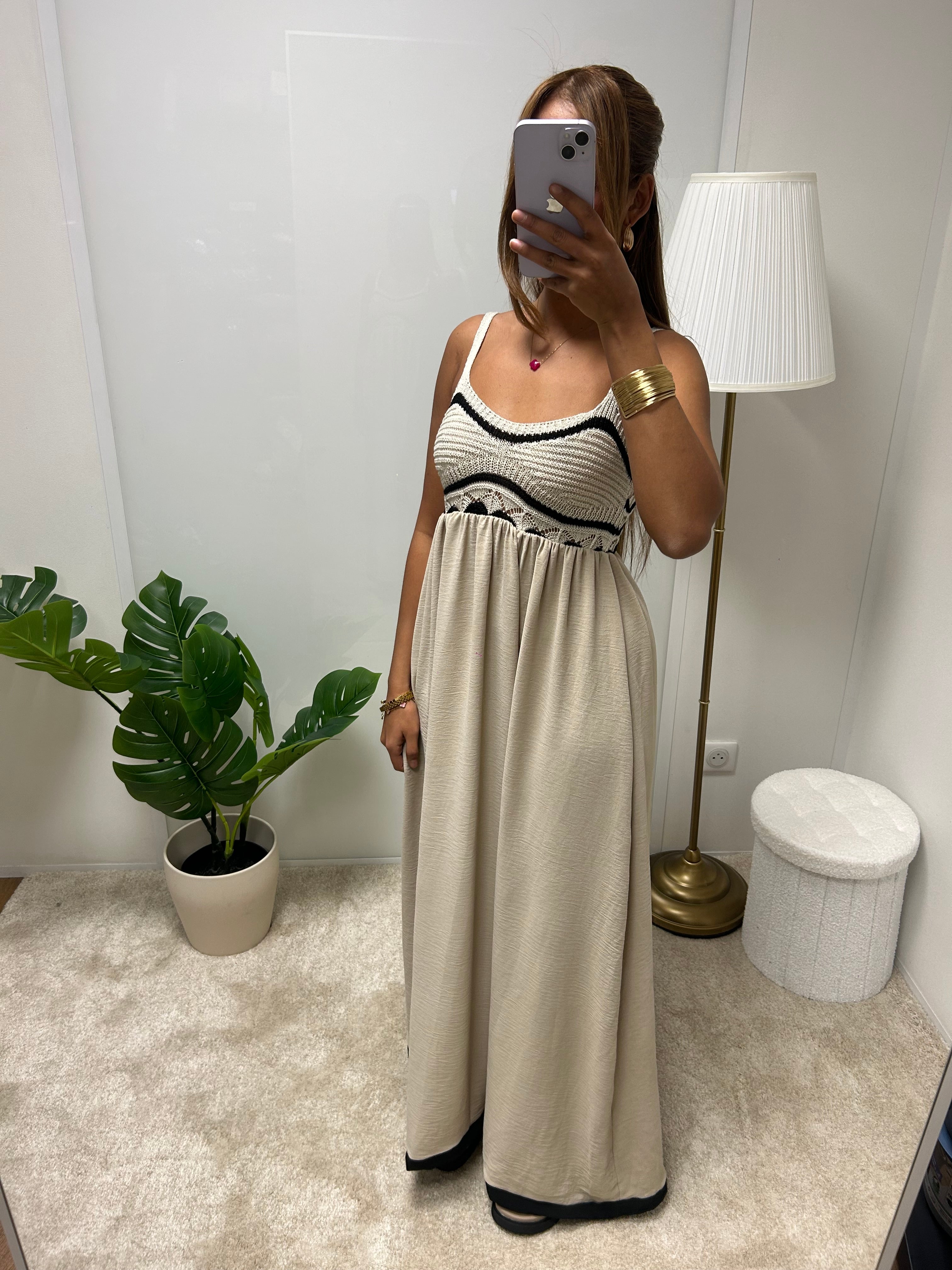 Robe bretelle Fouzia