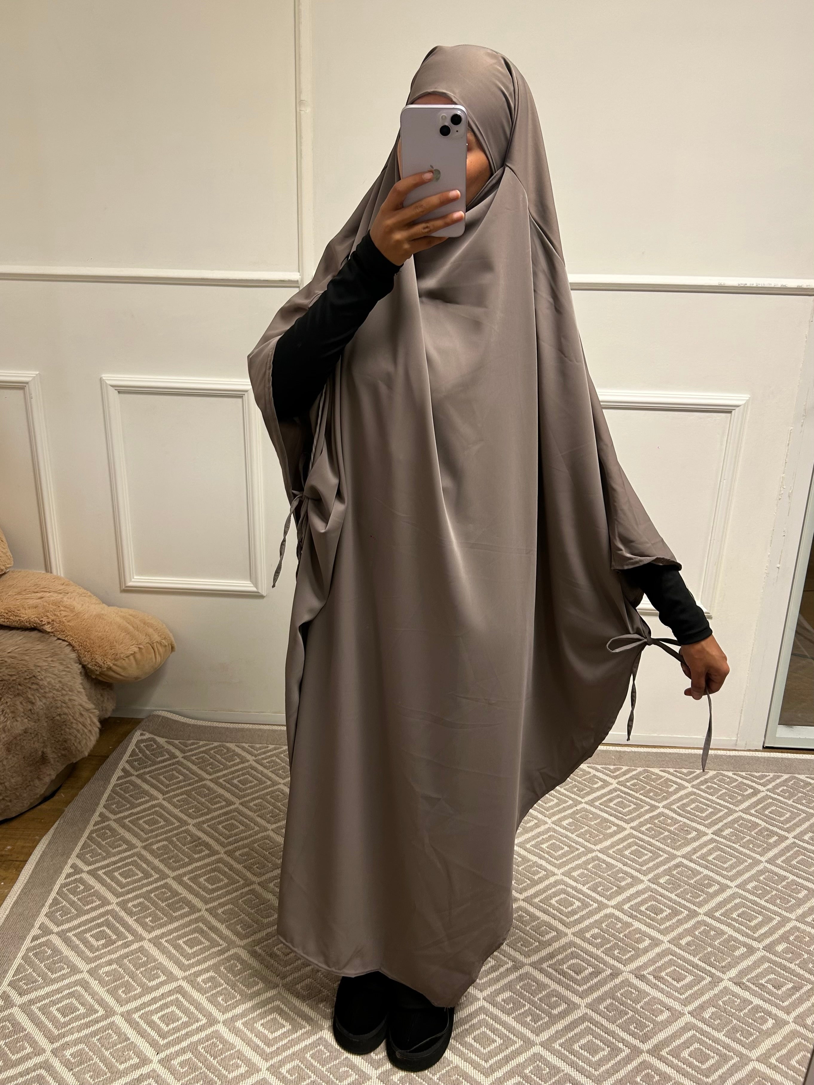 Abaya voile intégré Neyla