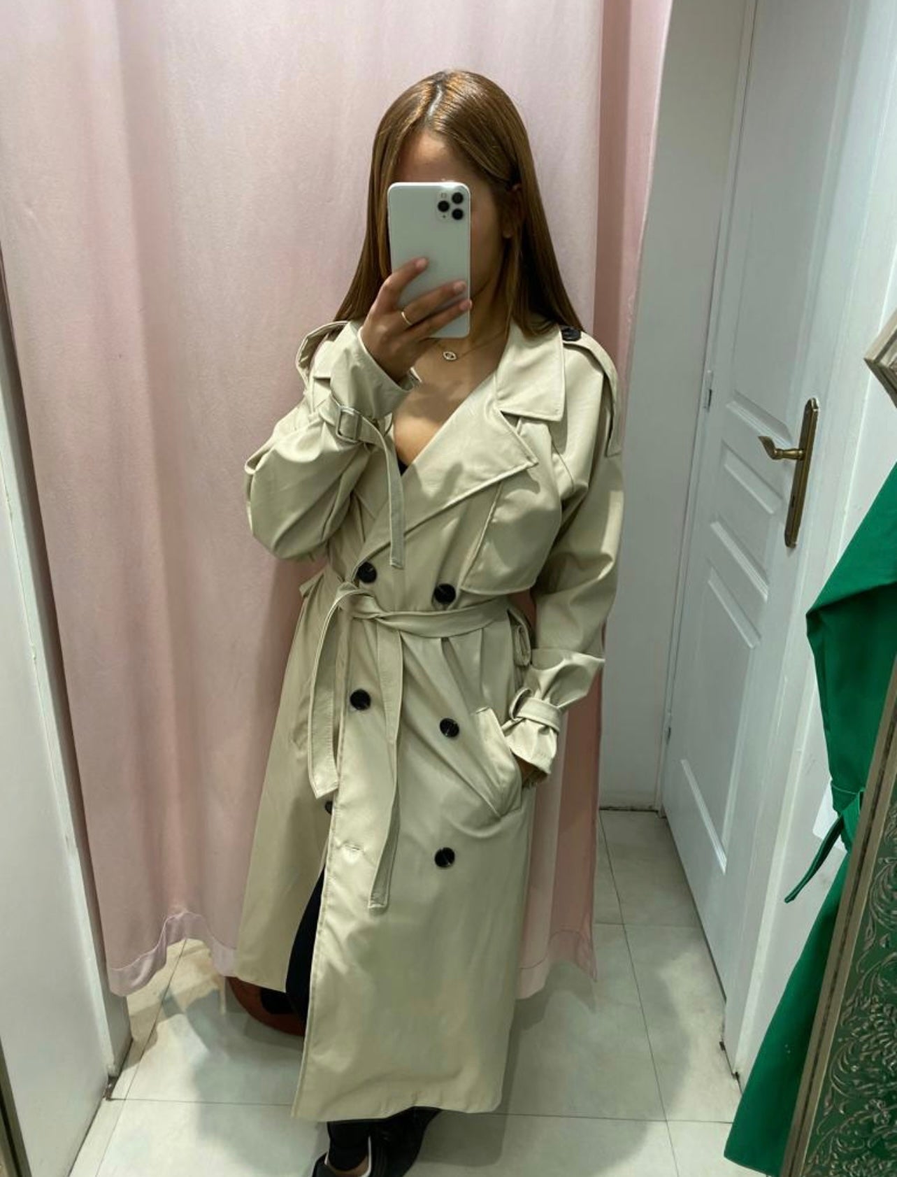 Trench LOLA similicuir