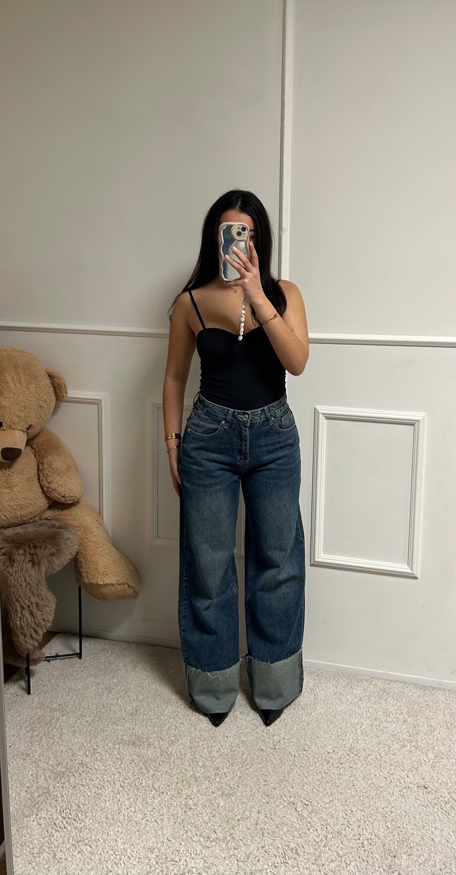 Jean Pauline A3118 retroussé