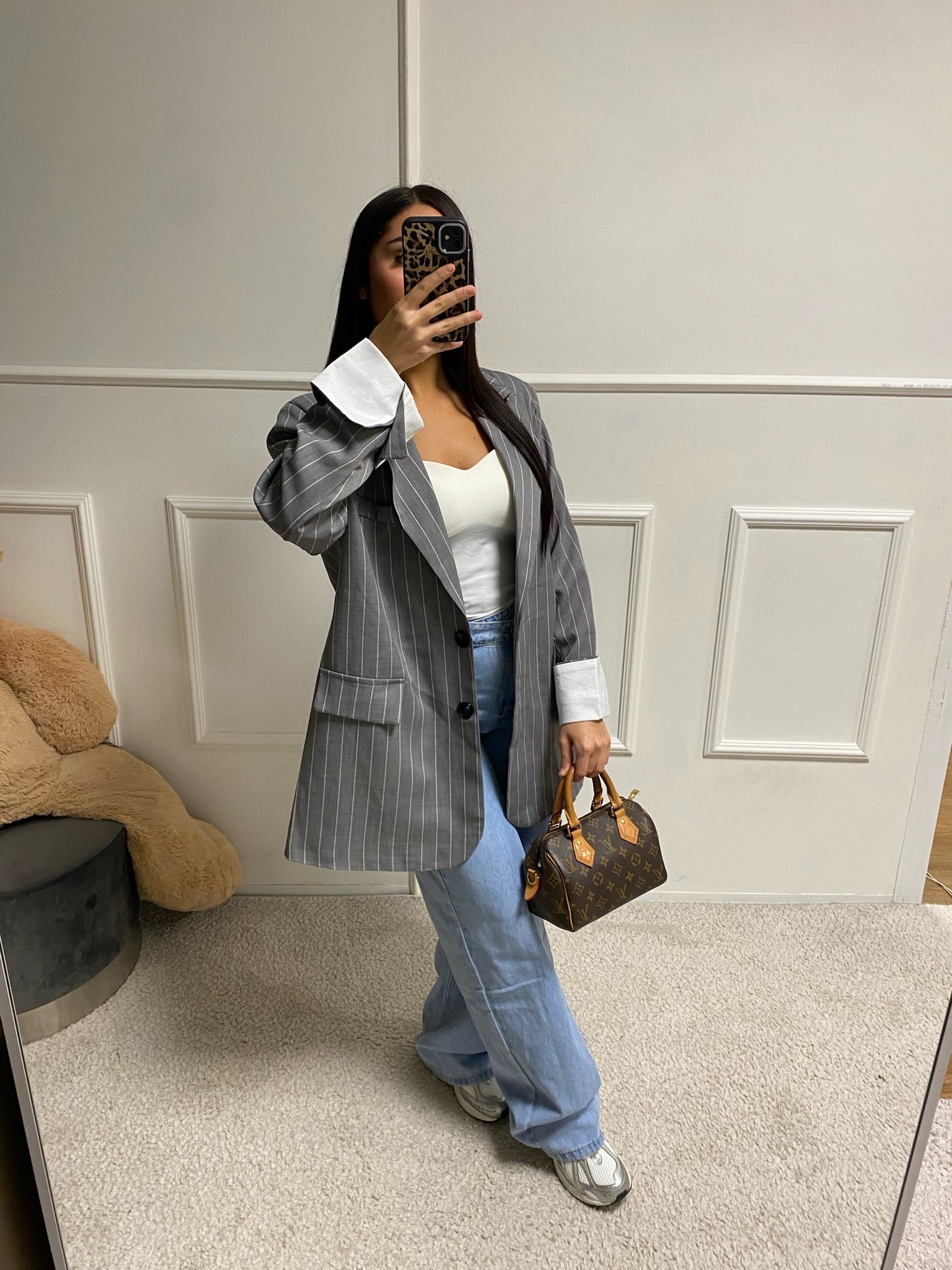 Blazer Asmaa rayures