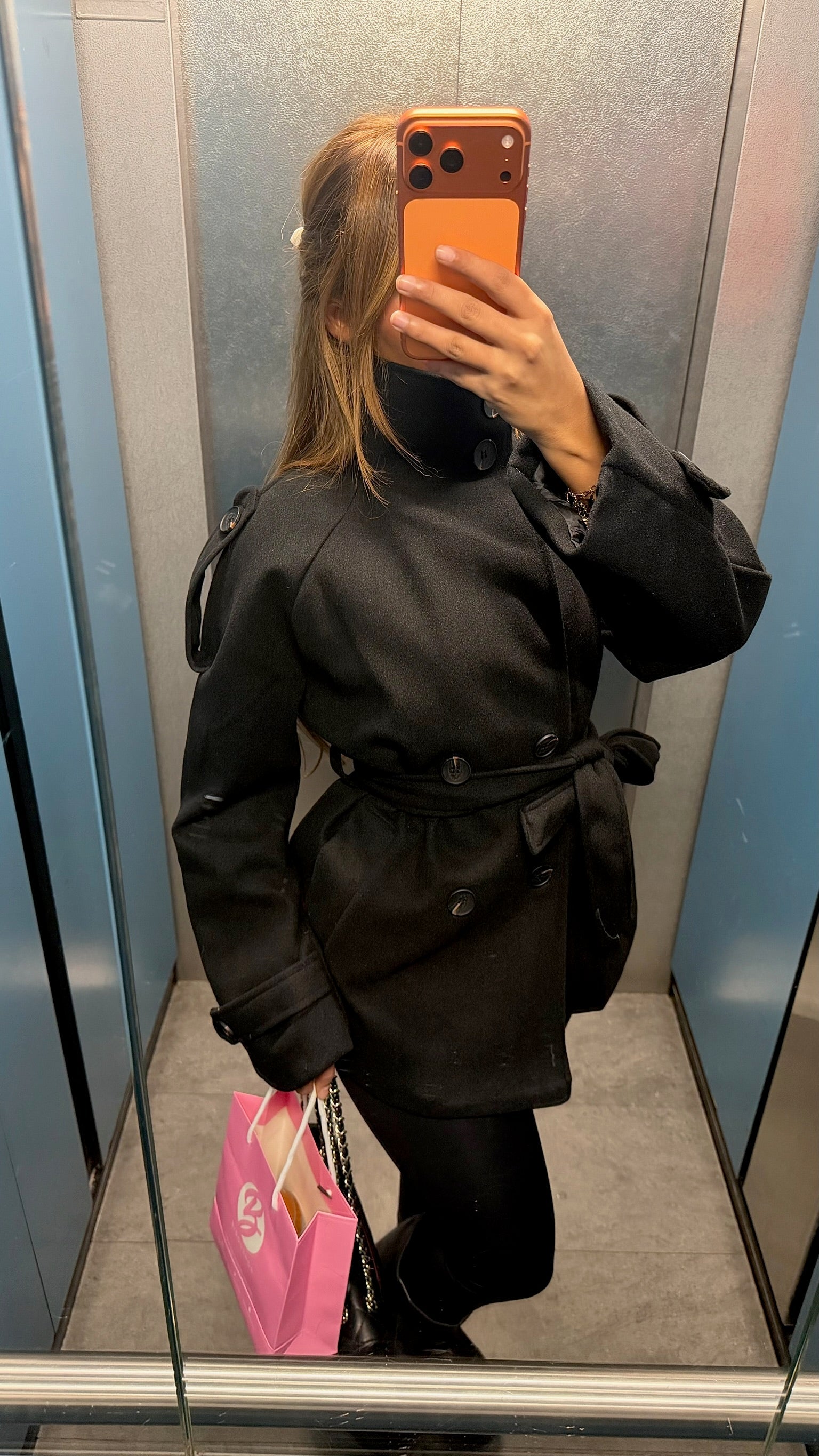 Manteau à col montant Sabrina