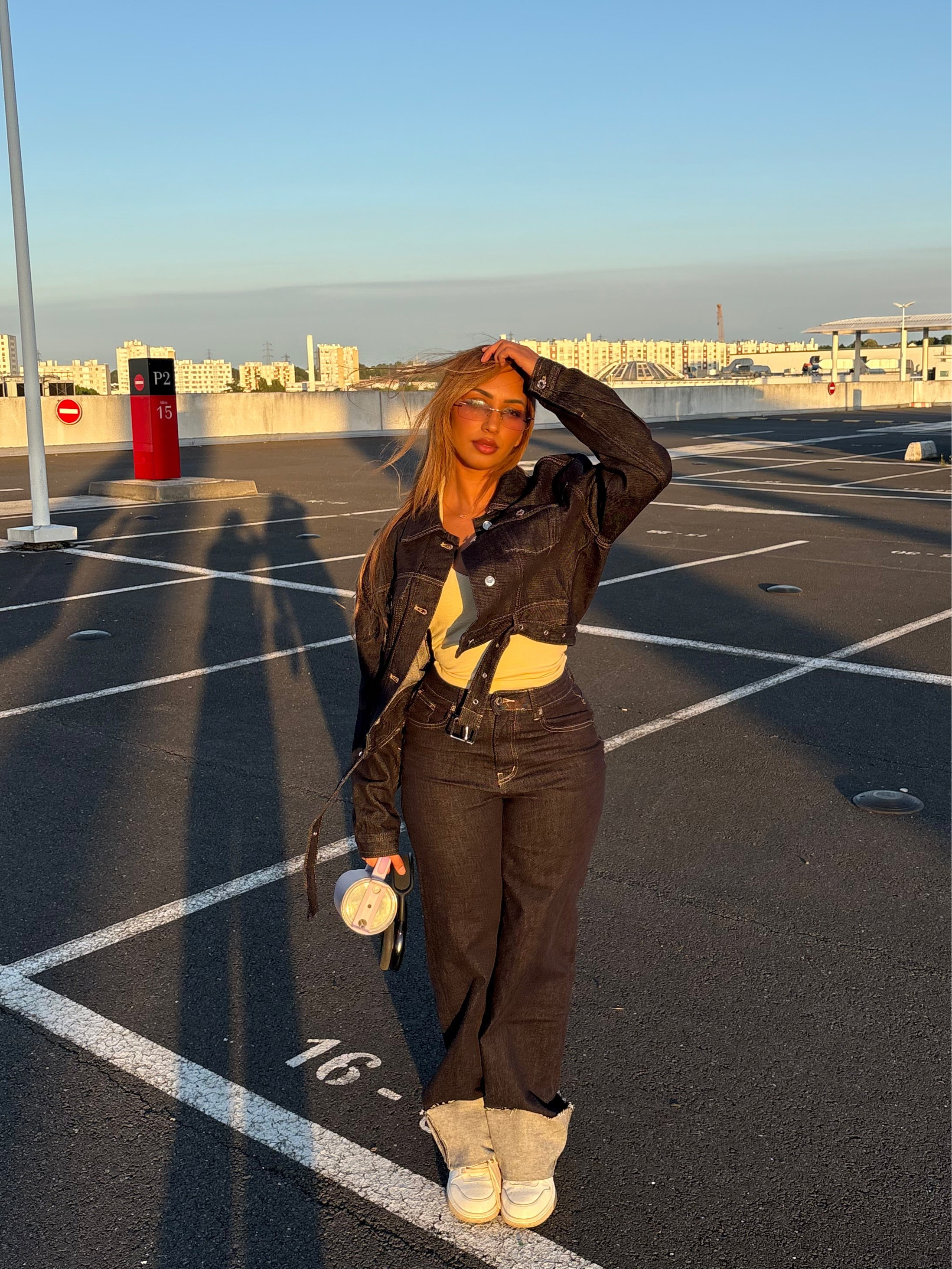 Veste en jeans Assia ( combo avec le jeans aicha )