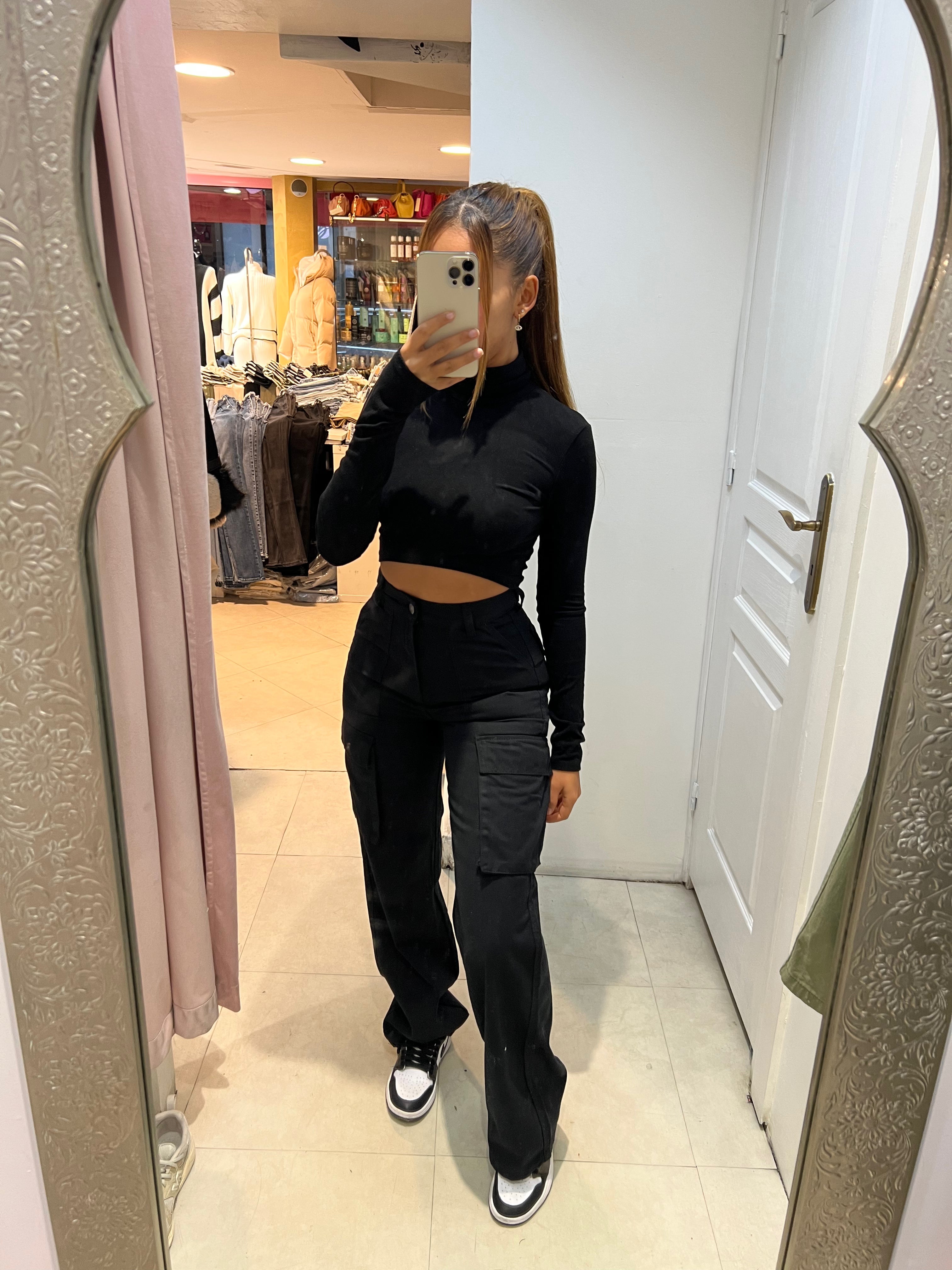 Cargo Leila Noir A633