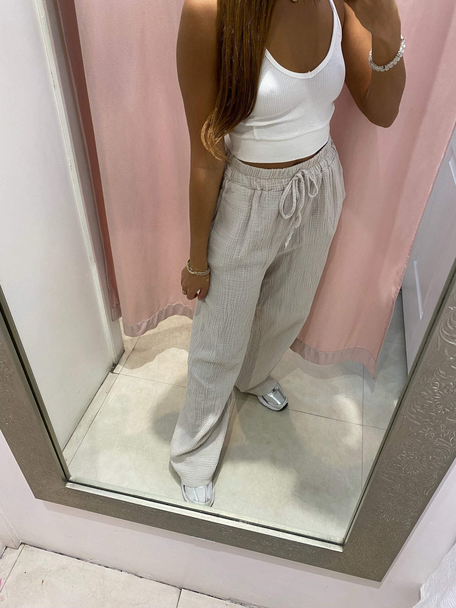 Pantalon Melanie Gaz de coton