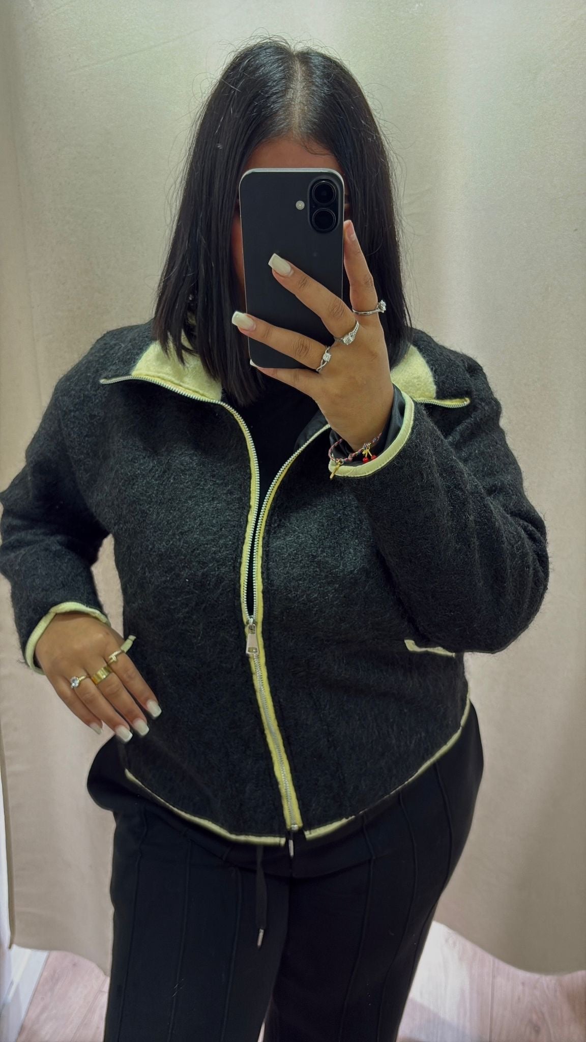 Veste bicolore NADINE