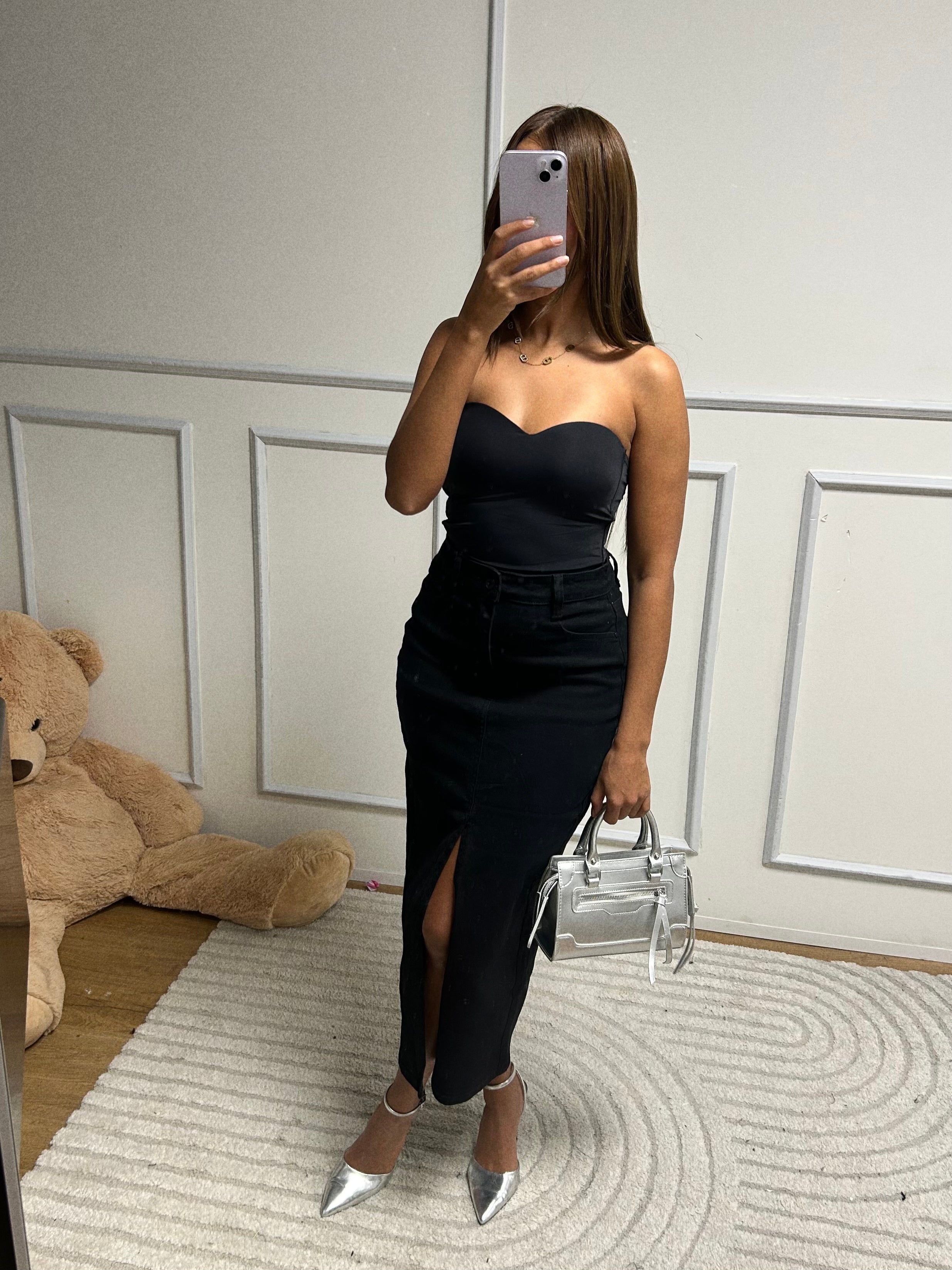 Jupe DALIA [ noir ] (T250-9)