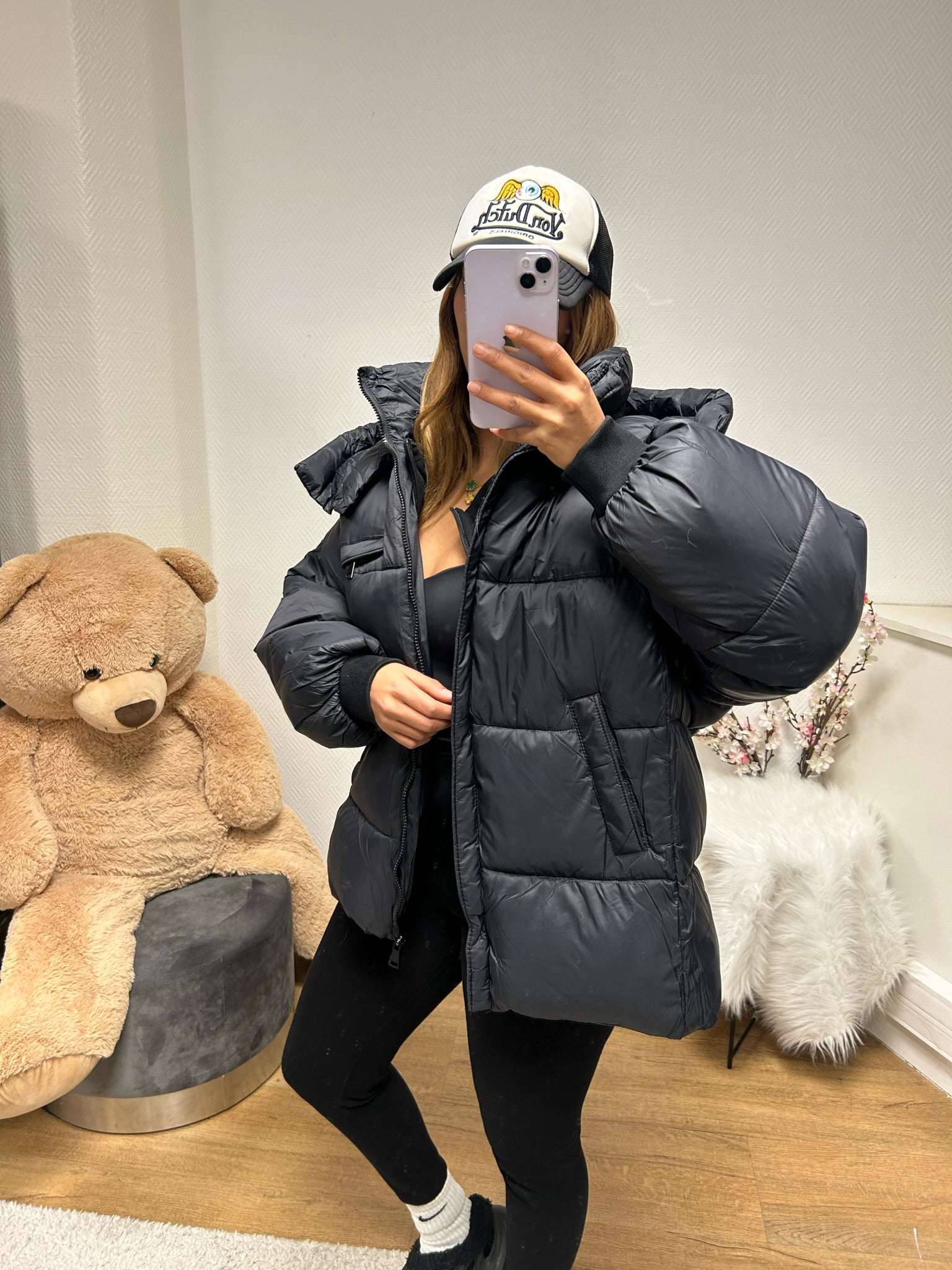 Doudoune Jessie Noir