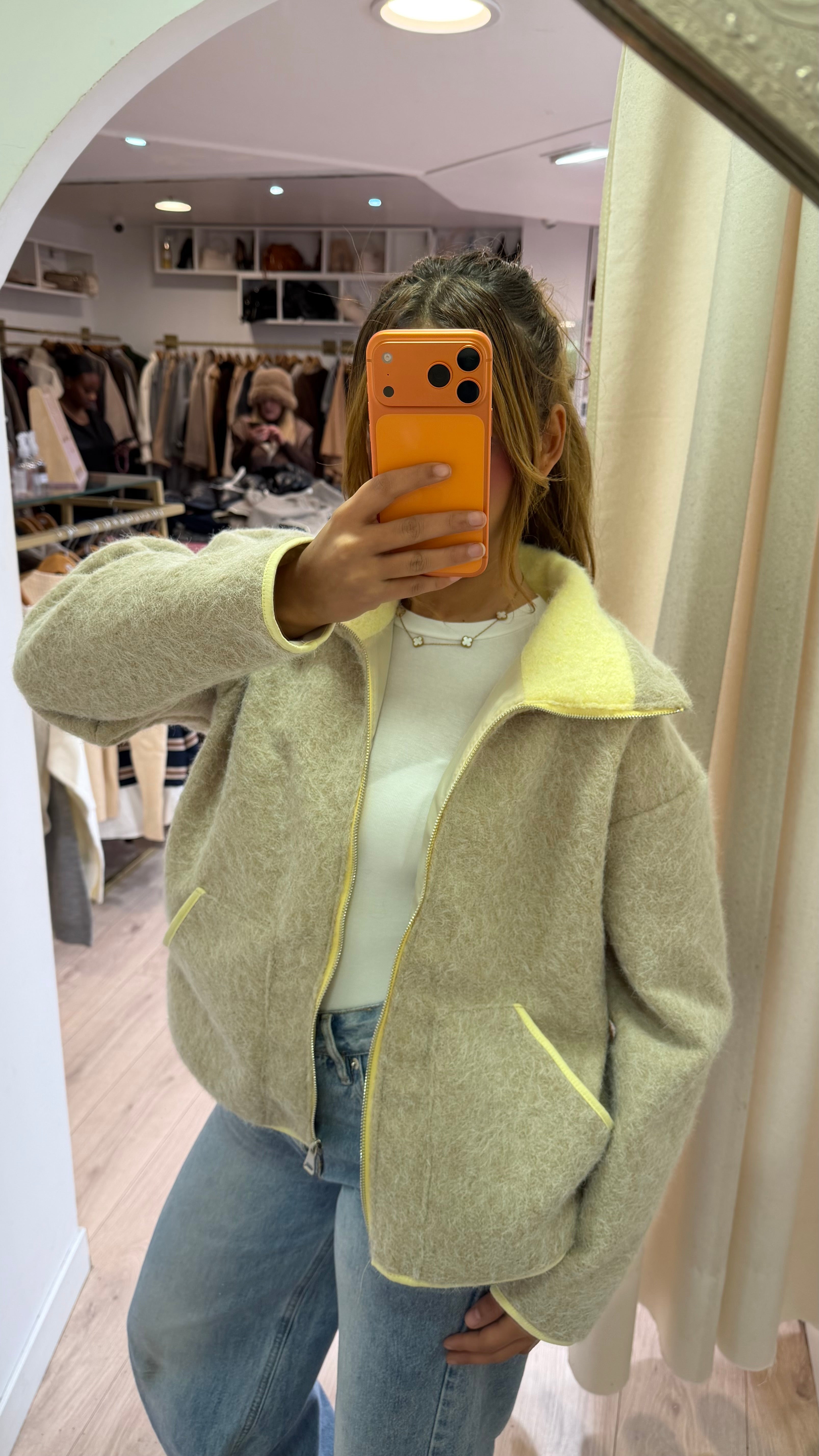 Veste bicolore NADINE