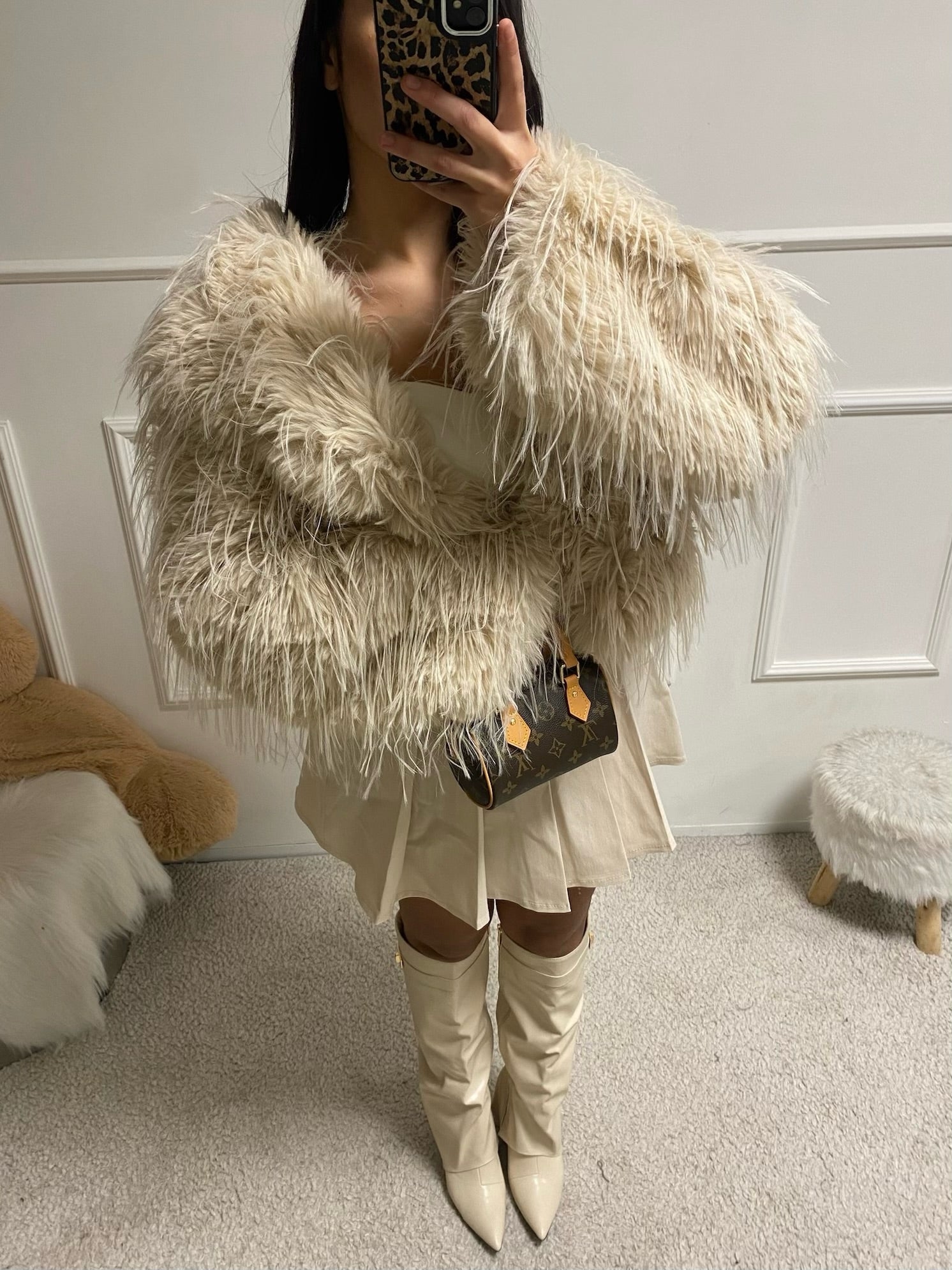 Fourrure Lucy beige(40968)