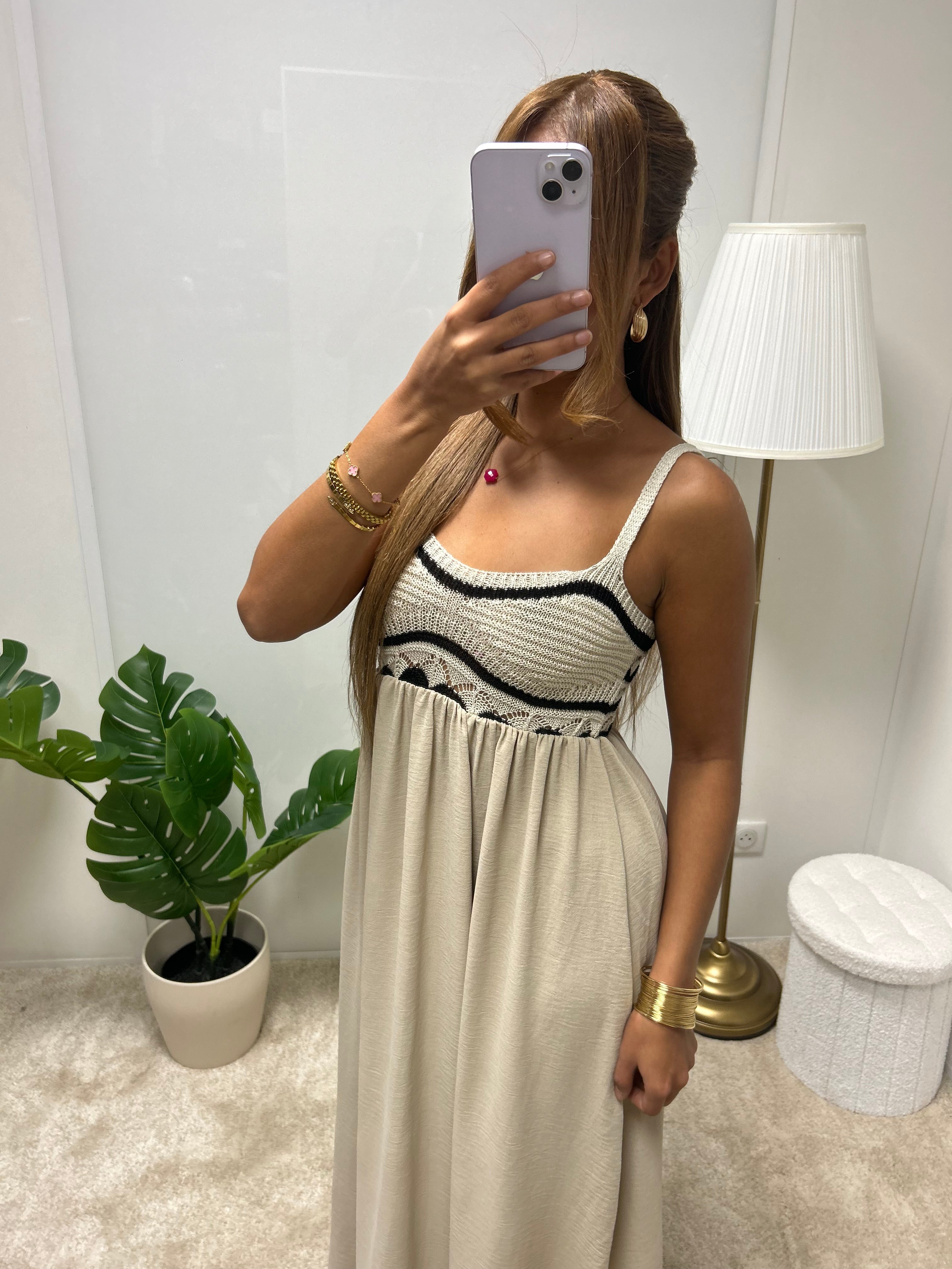 Robe bretelle Fouzia