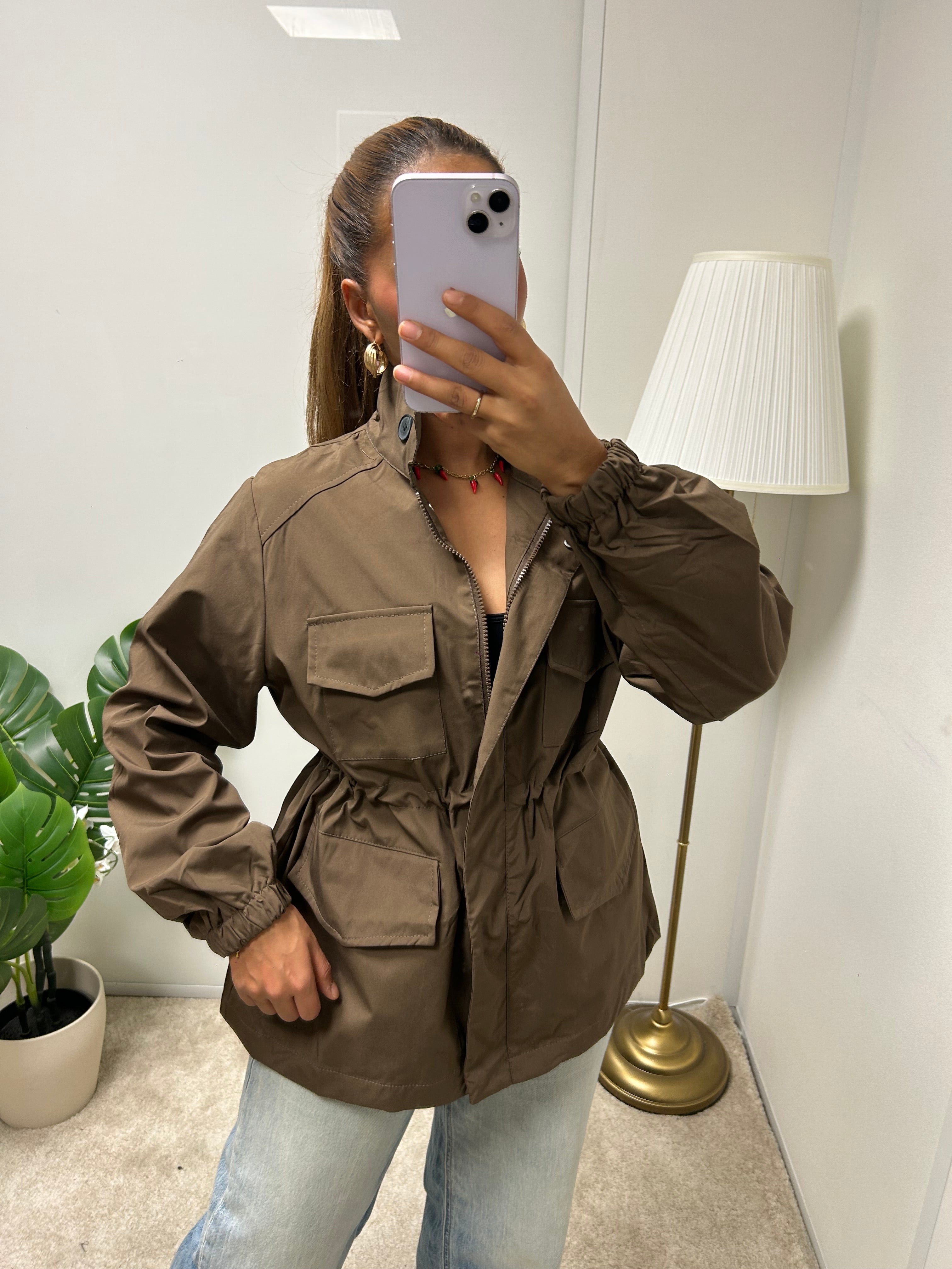 Manteaux Imperméable MAEVA [ Marron ]9610