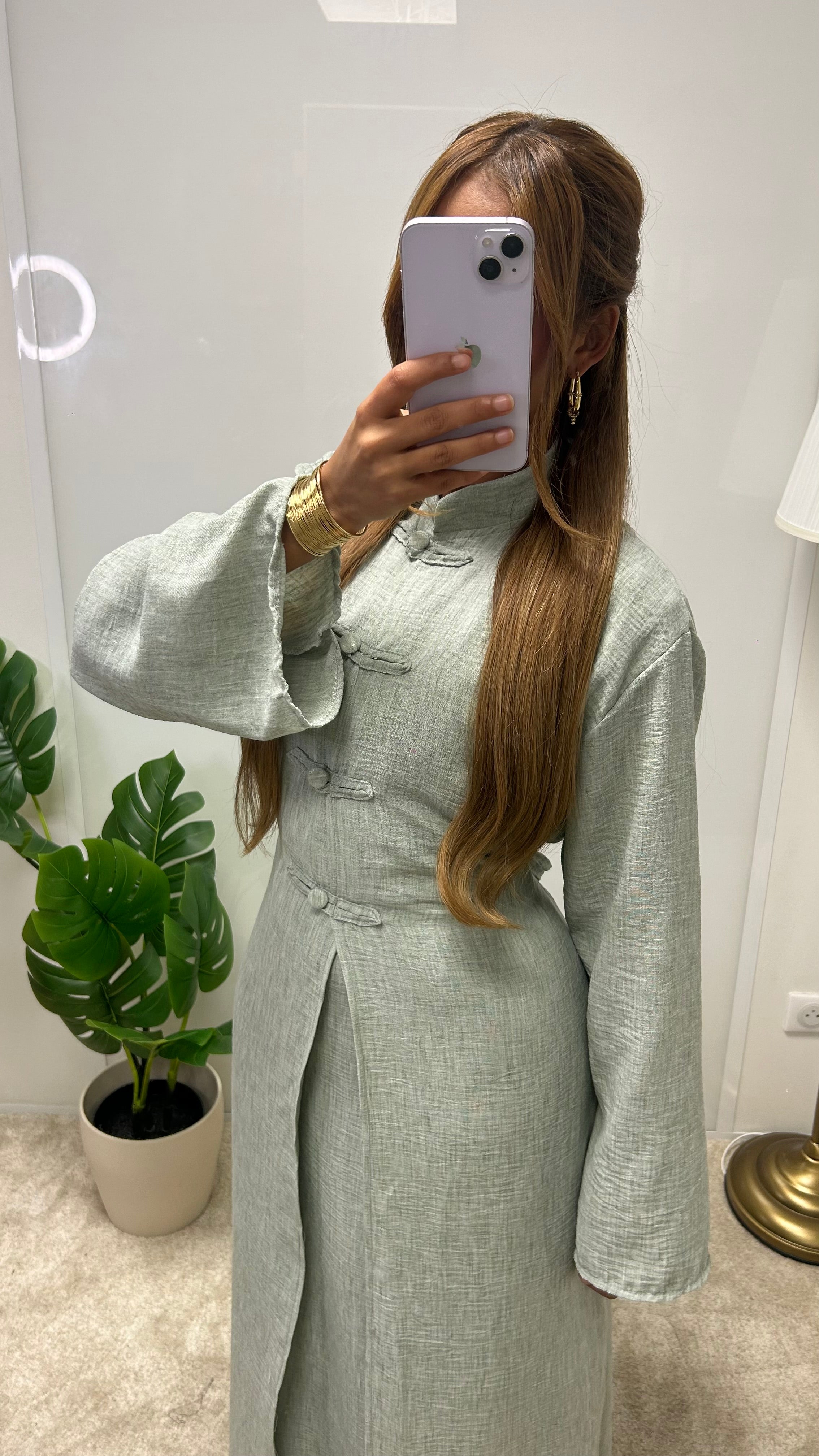 KIMONO + ROBE GENNA Sans manche a L’intérieur