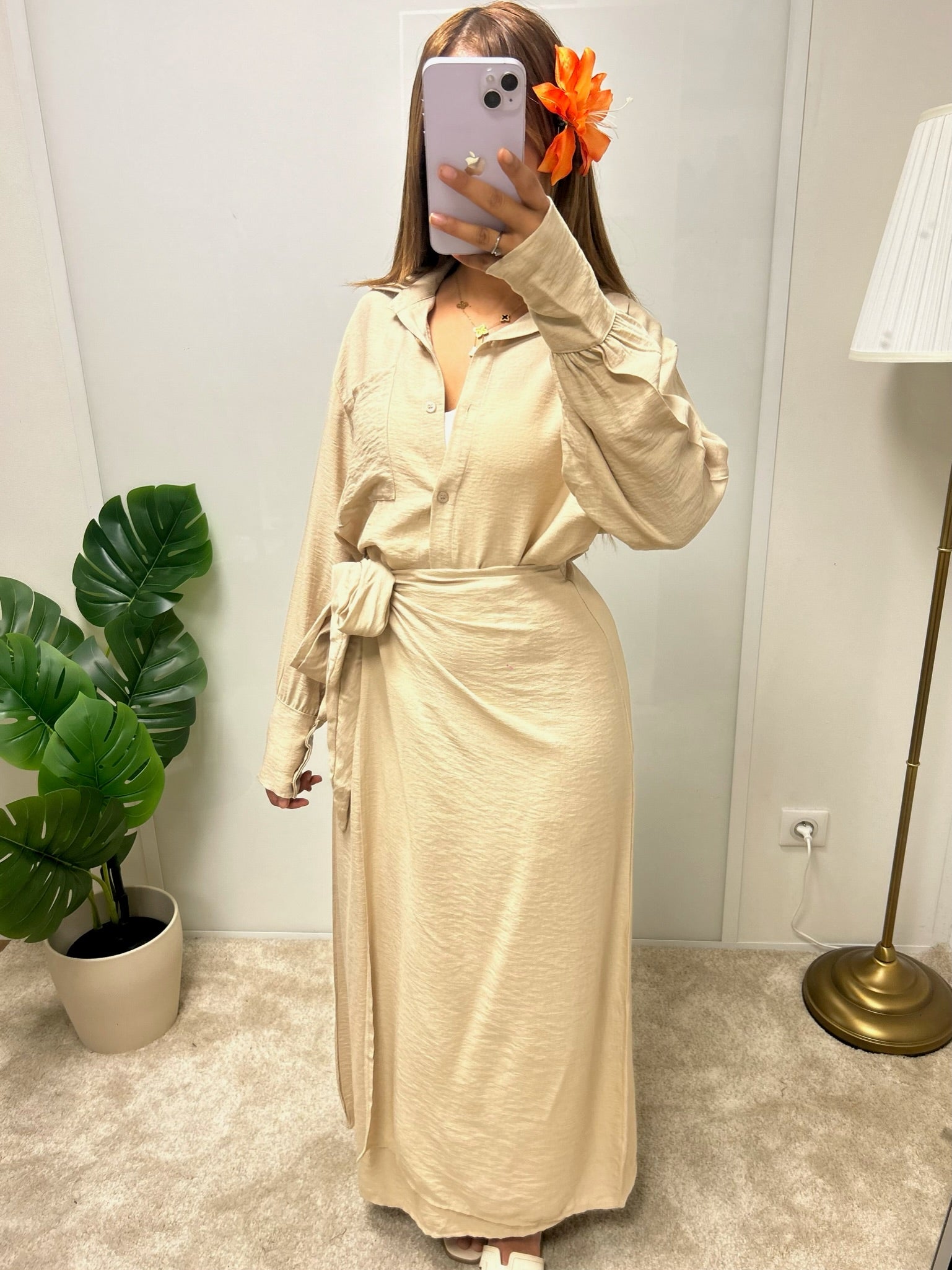 Robe chemise Amandine