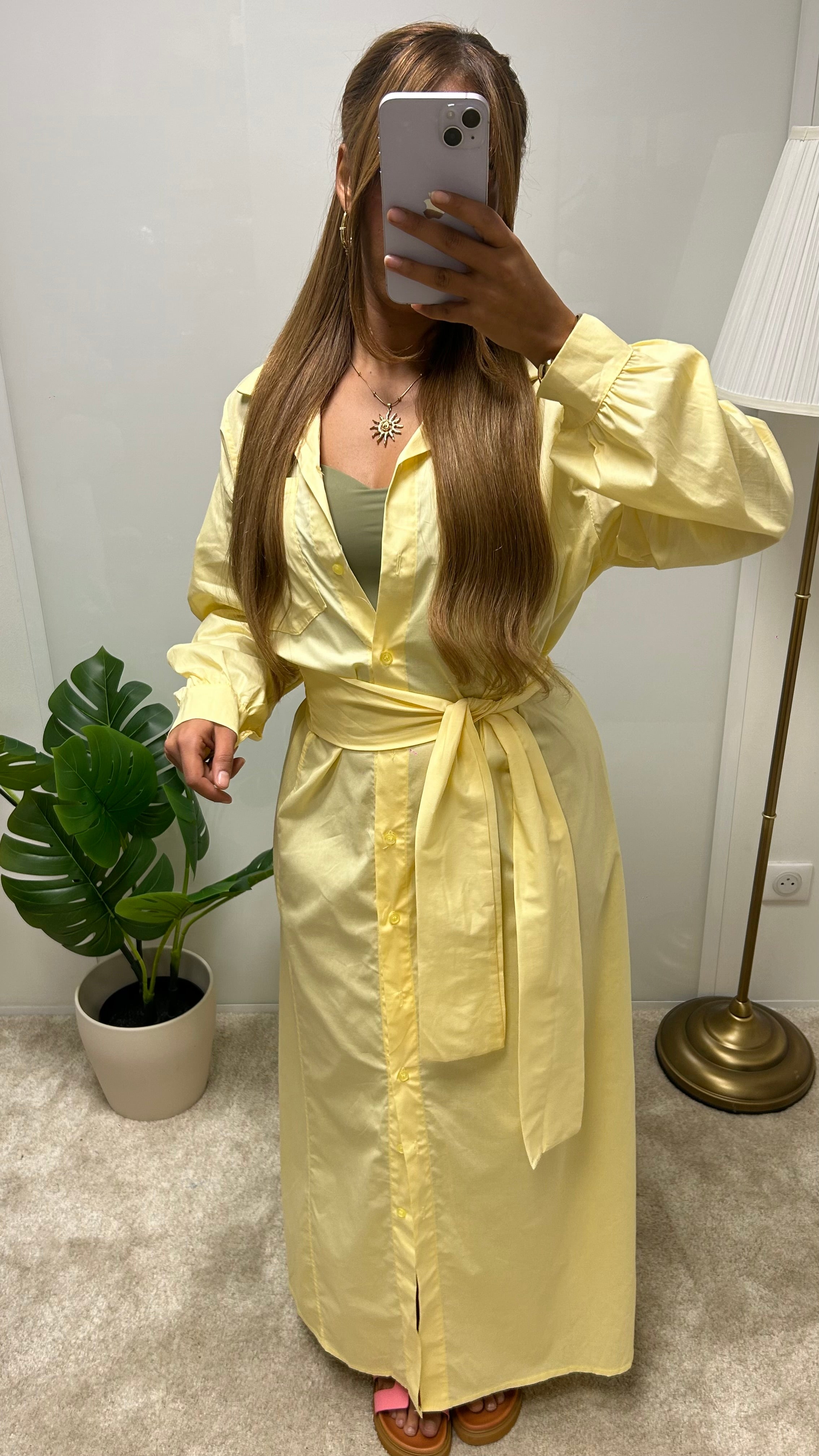 Robe chemise Amandine