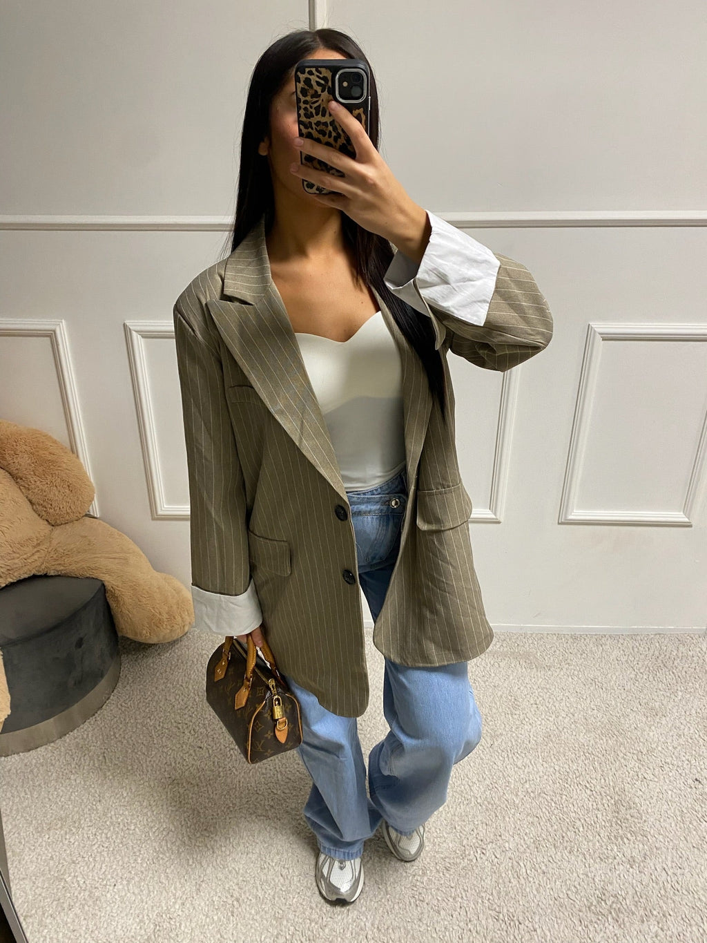 Blazer Asmaa rayures