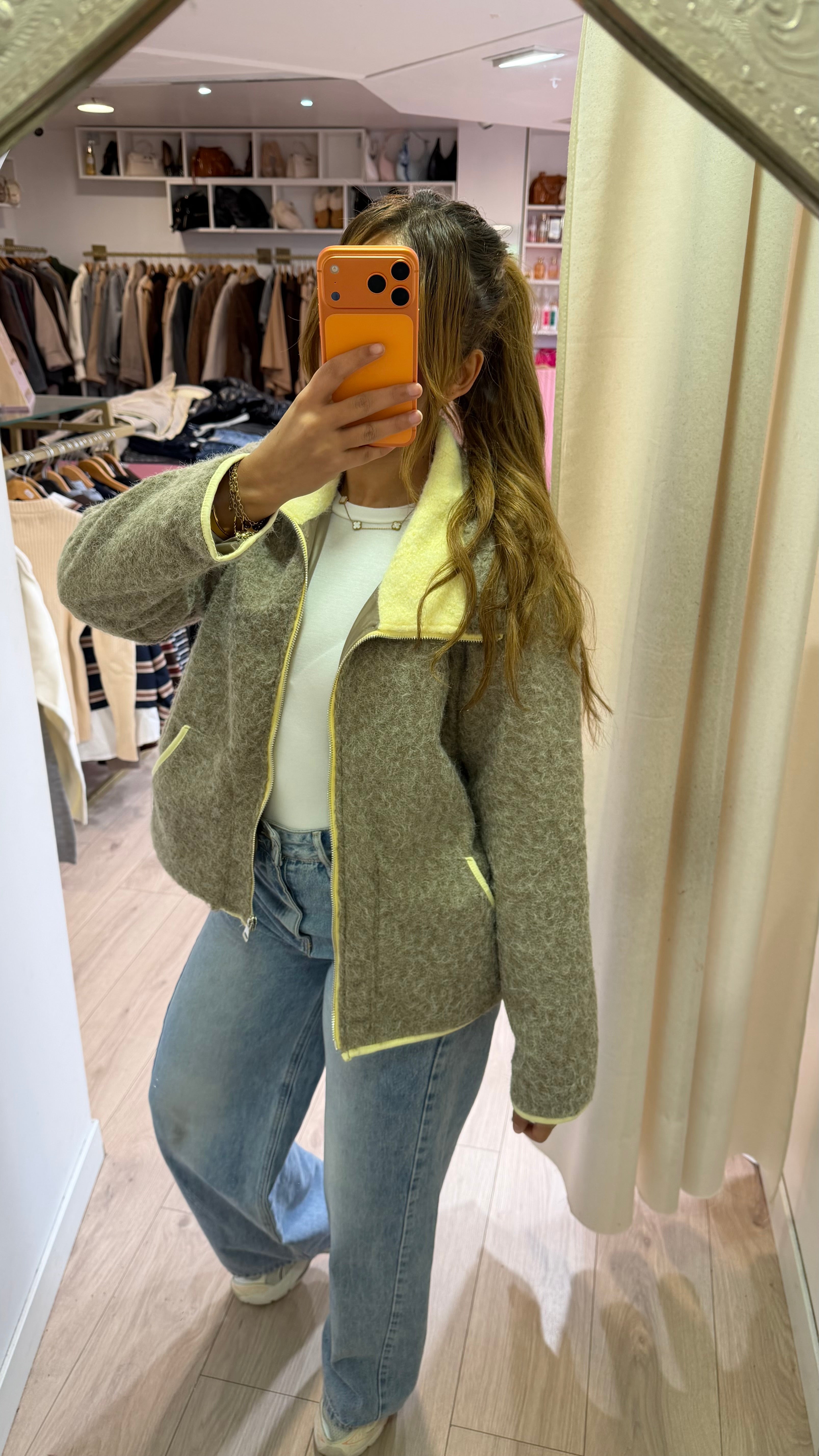 Veste bicolore NADINE