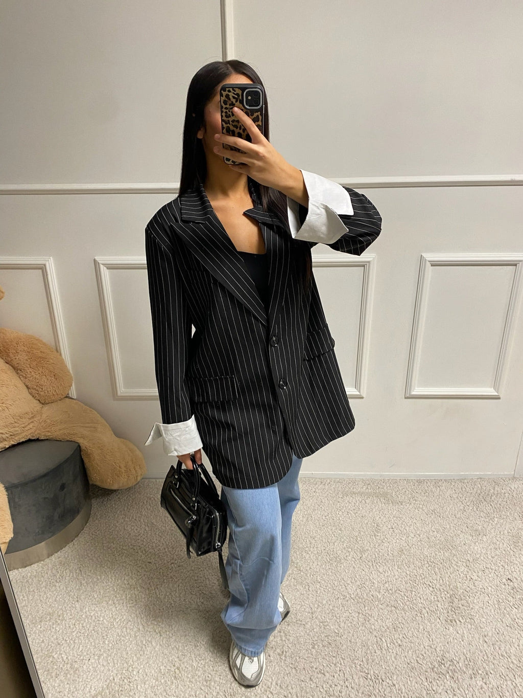 Blazer Asmaa rayures