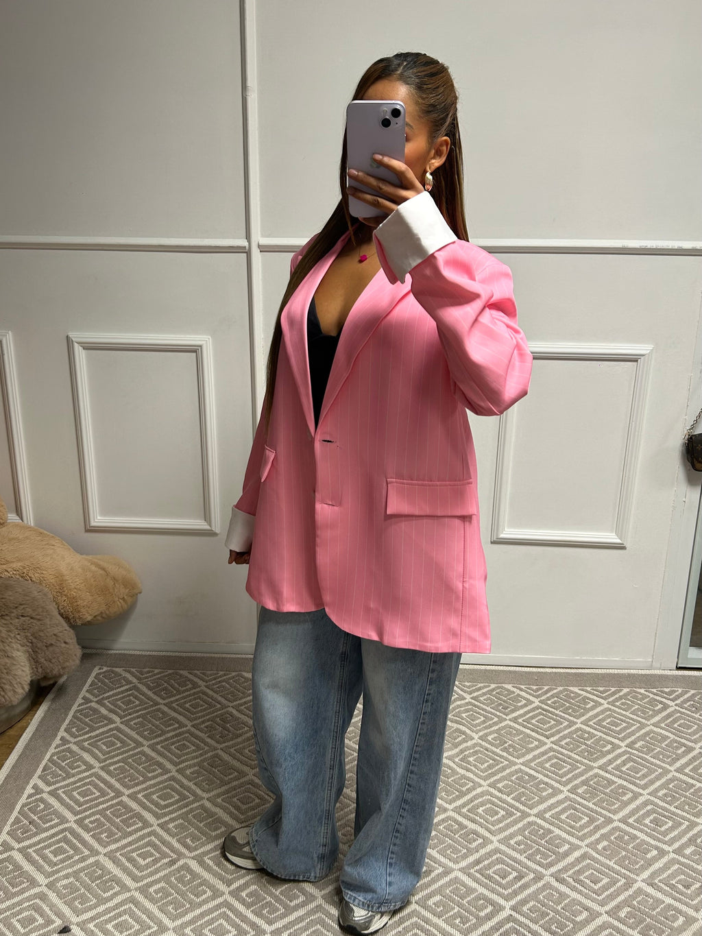 Blazer Asmaa rayures