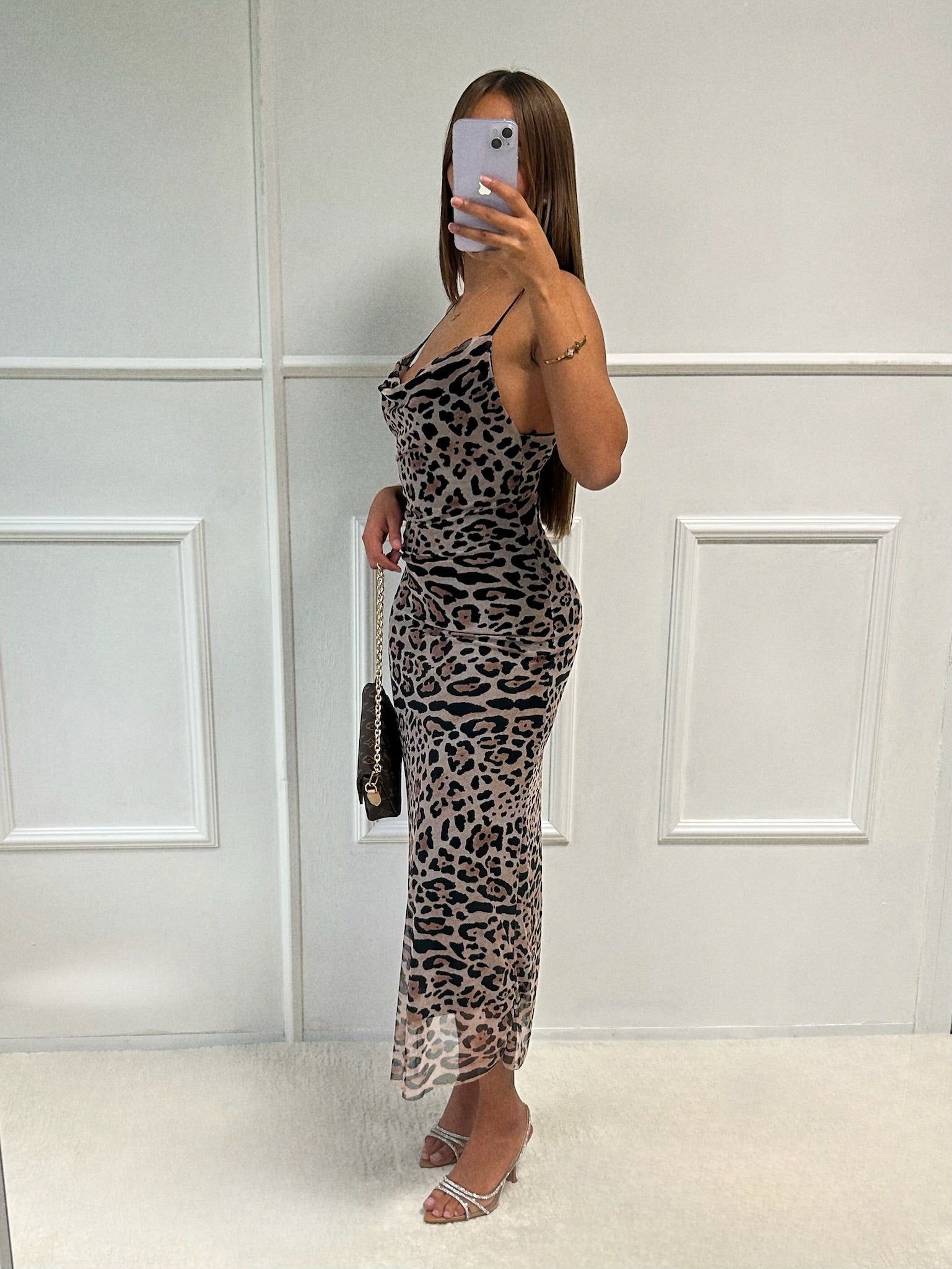 Robe Nidale [leopard noir]3328