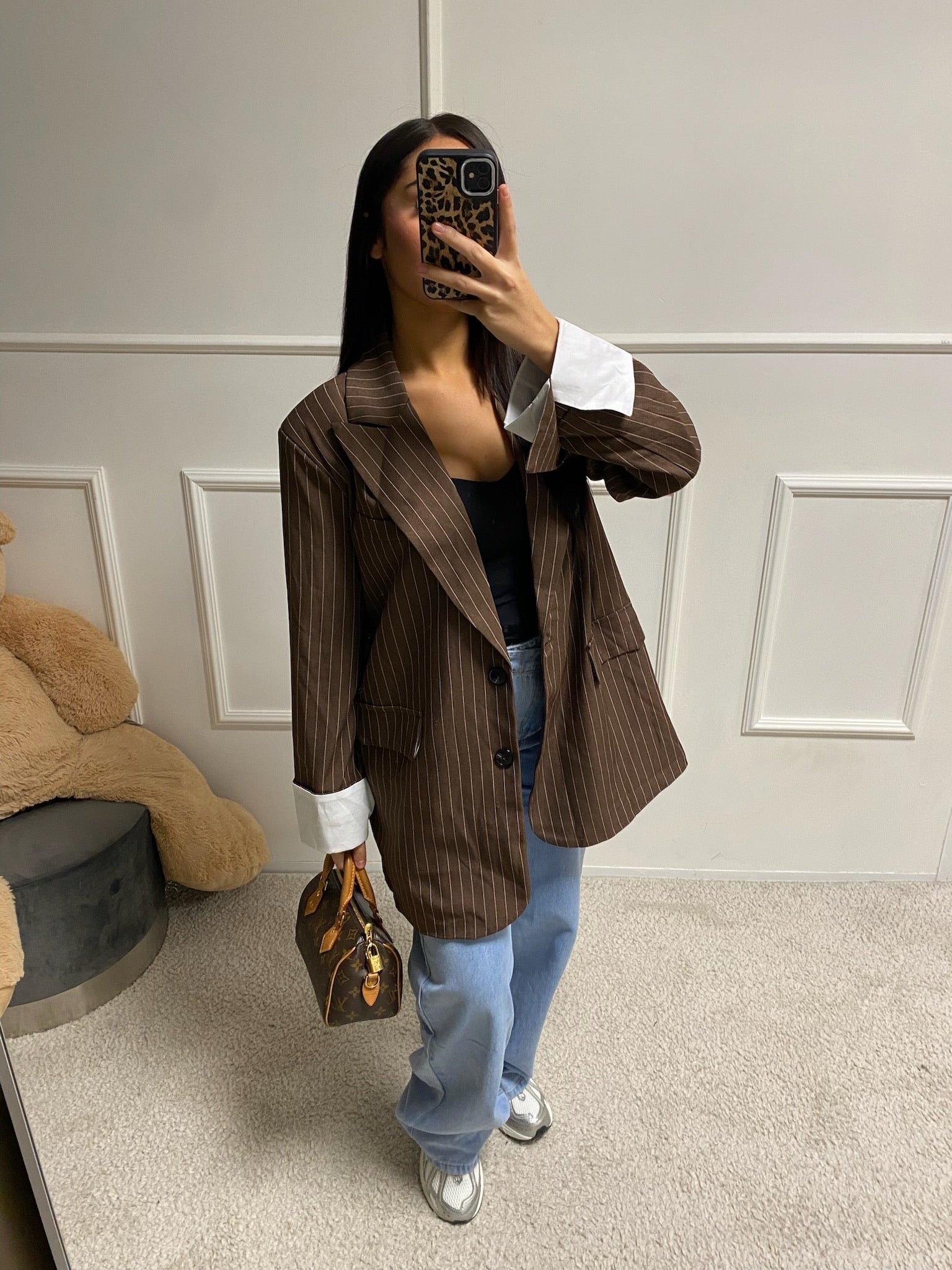 Blazer Asmaa rayures