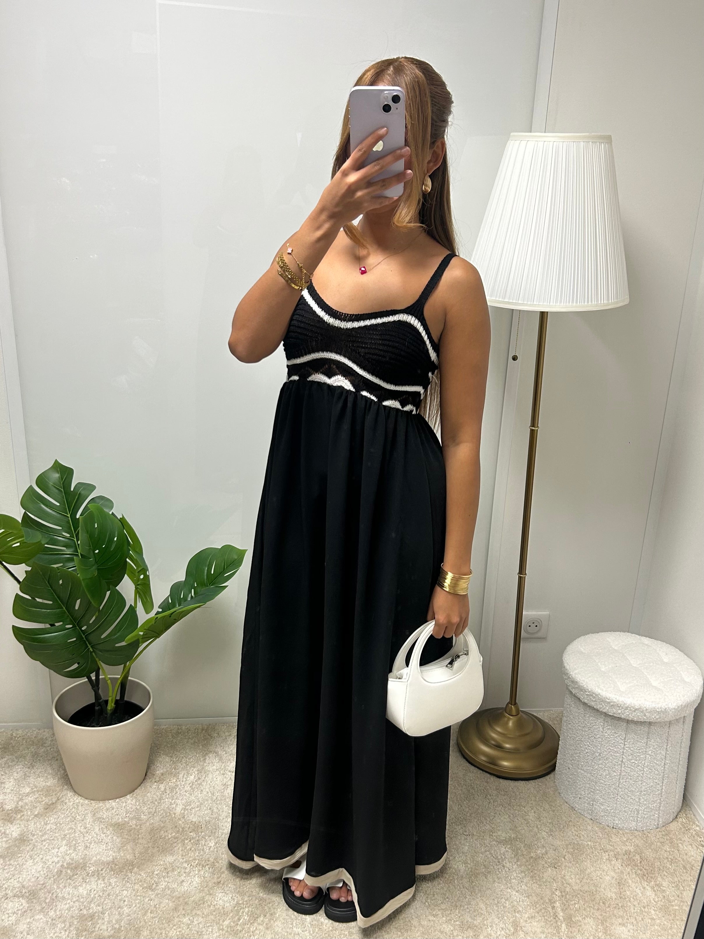 Robe bretelle Fouzia