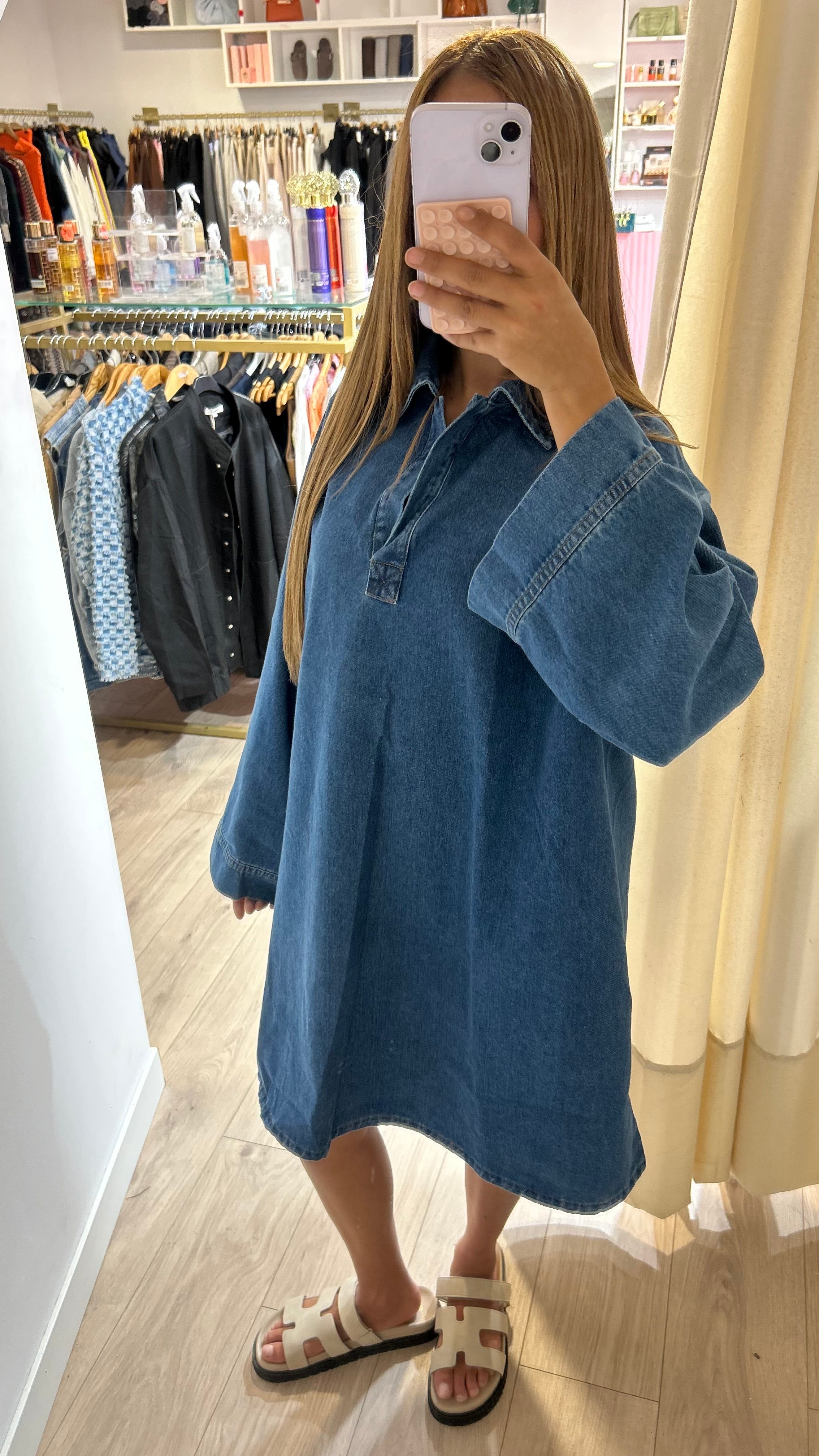 Robe en jeans KESSIA