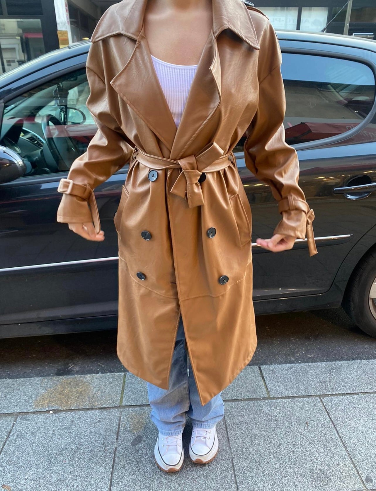 Trench LOLA similicuir