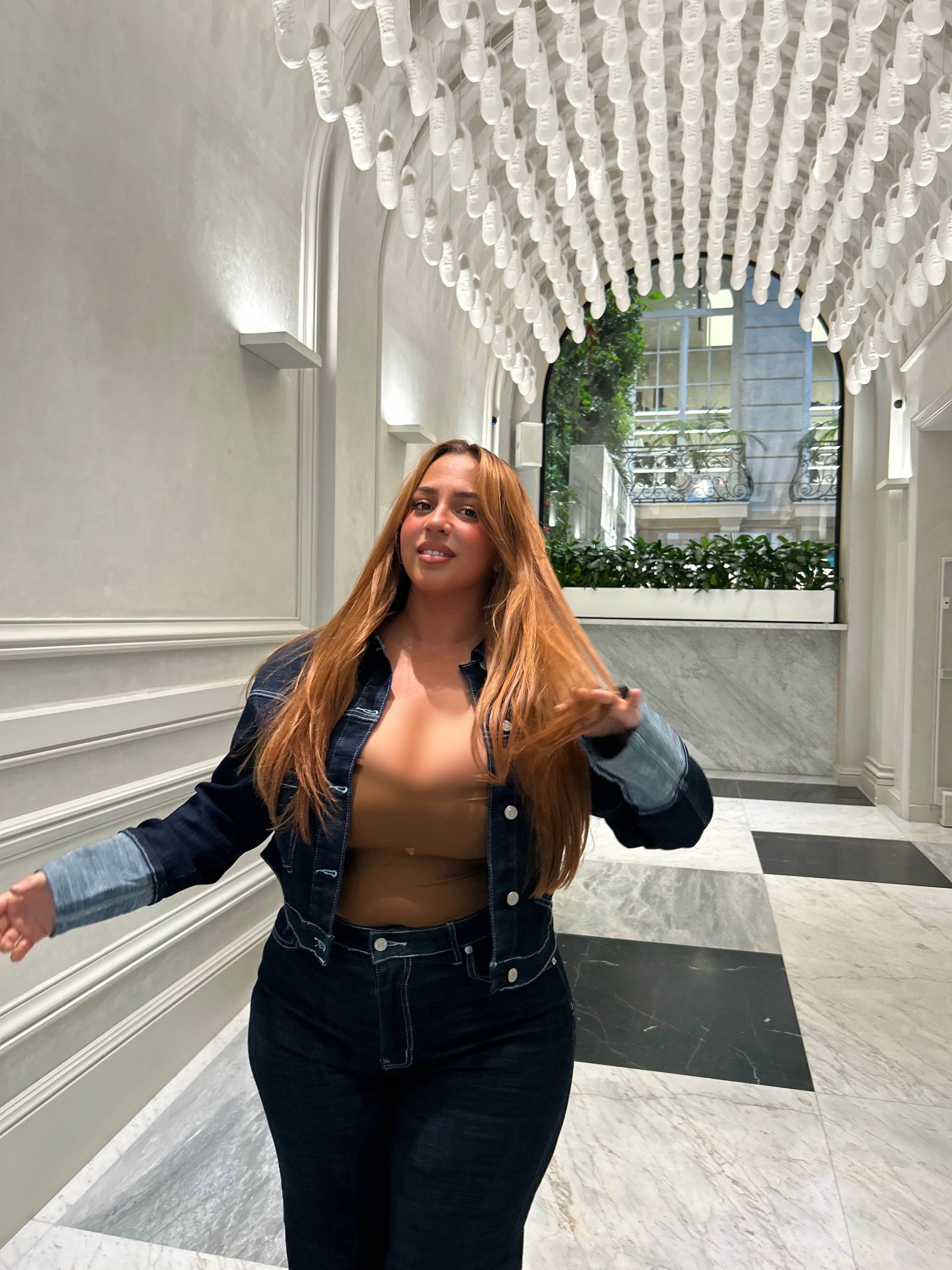 Veste en jeans HATICE