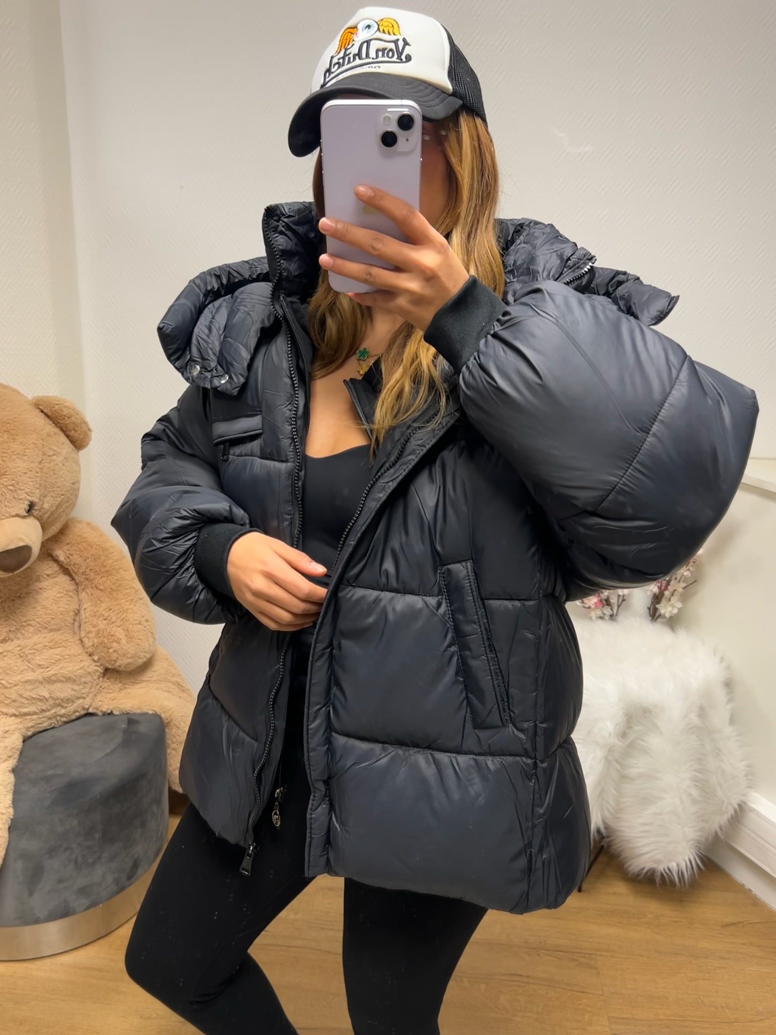 Doudoune Jessie Noir