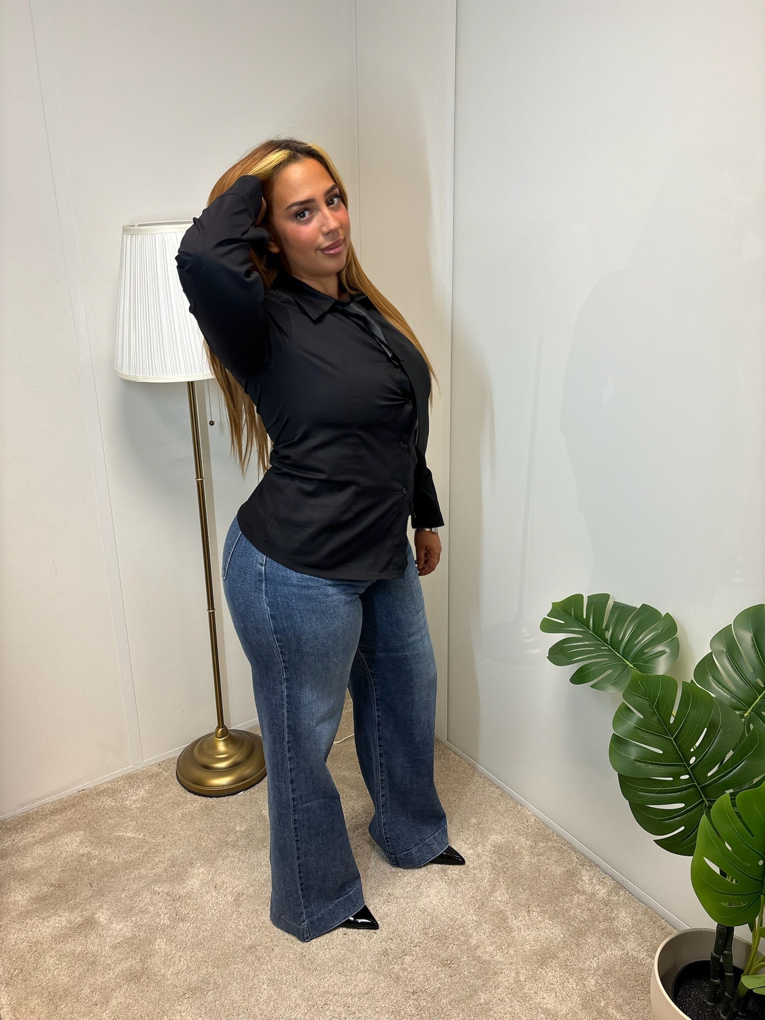 Chemise + cravate  Chloé