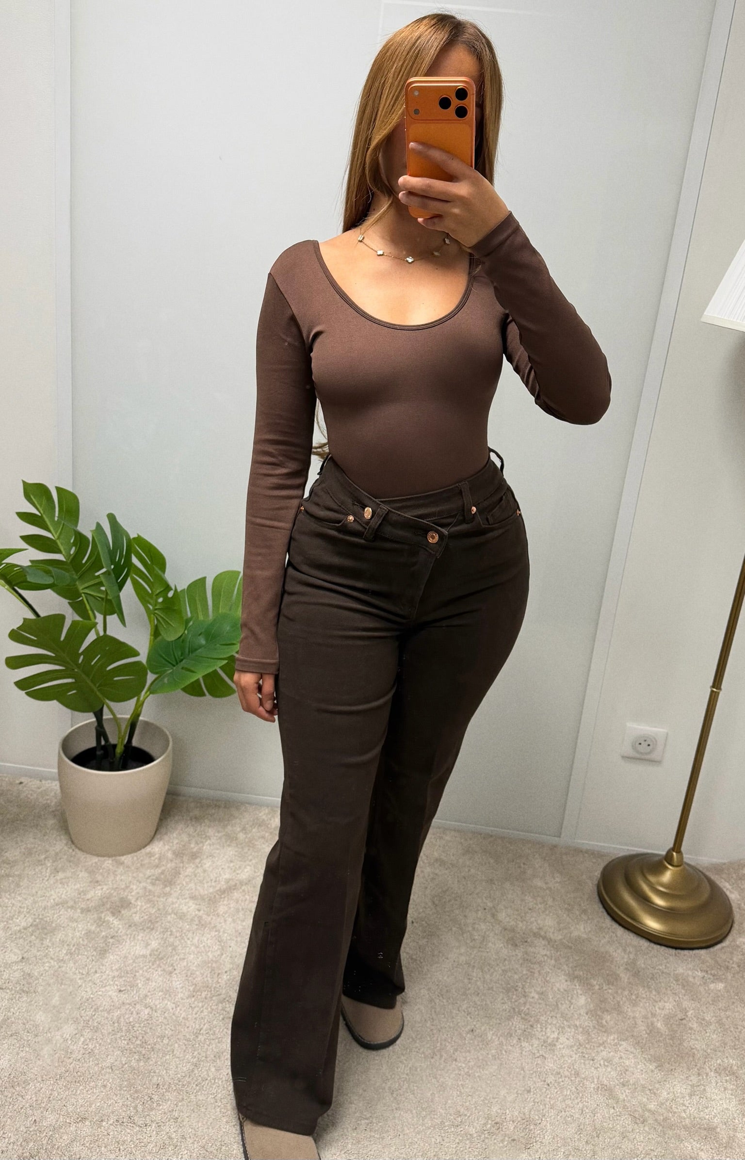 Body gainant manche longue DOUNIA