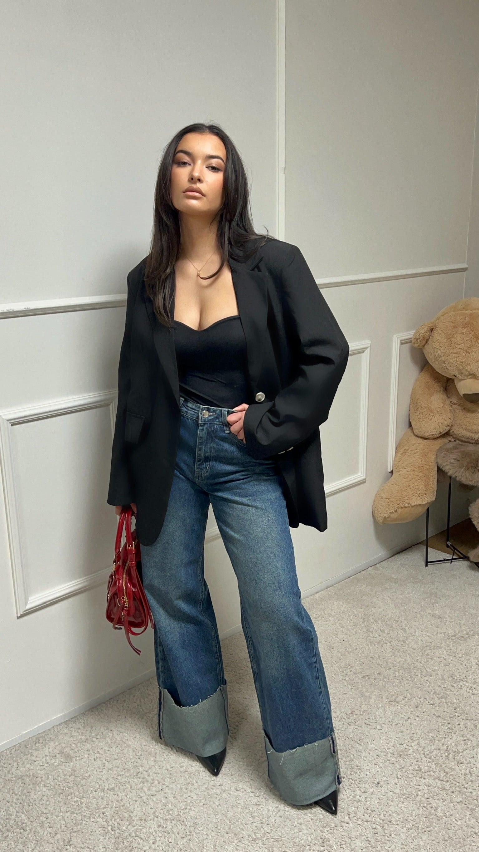 Jean Pauline A3118 retroussé