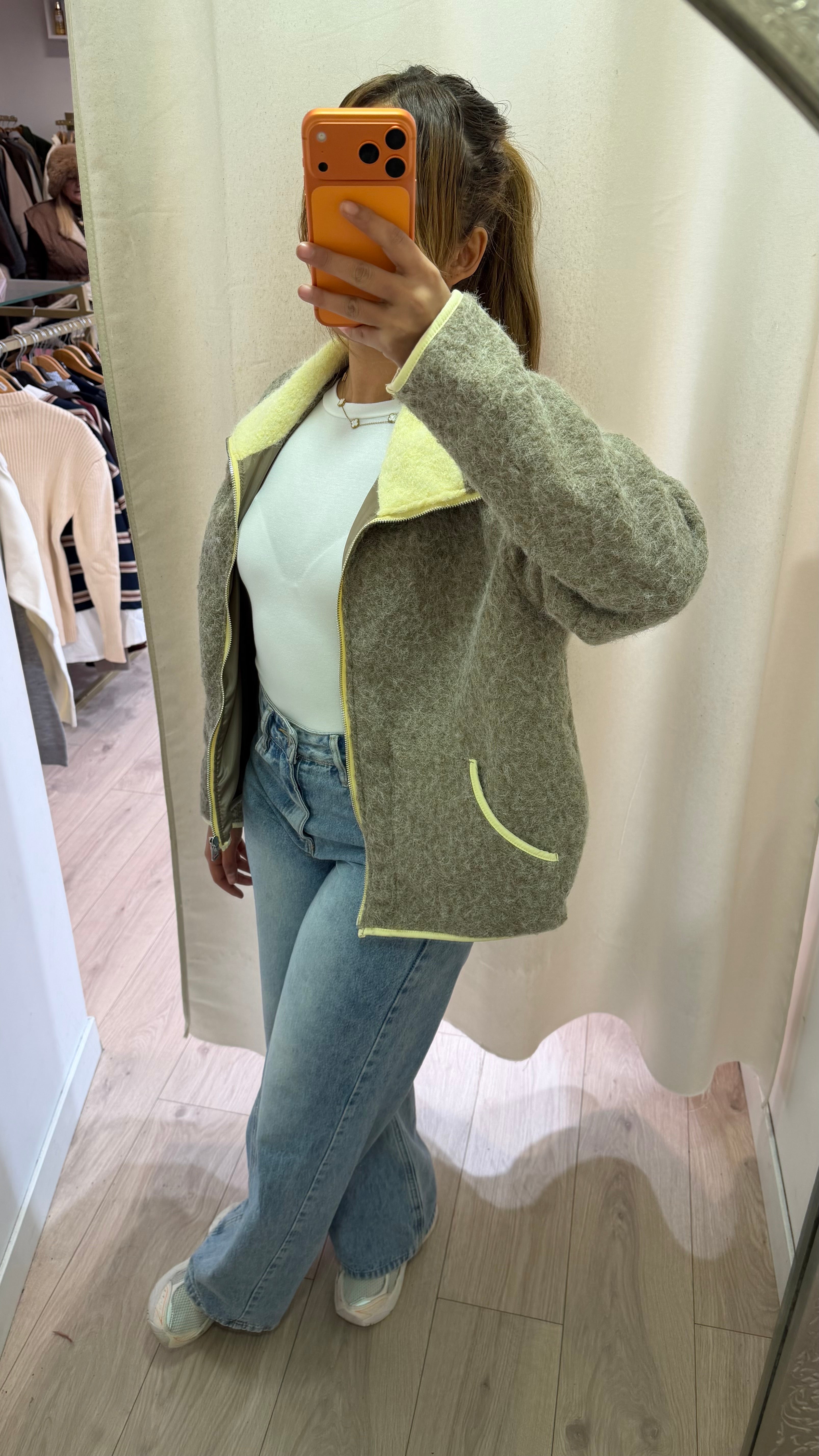 Veste bicolore NADINE