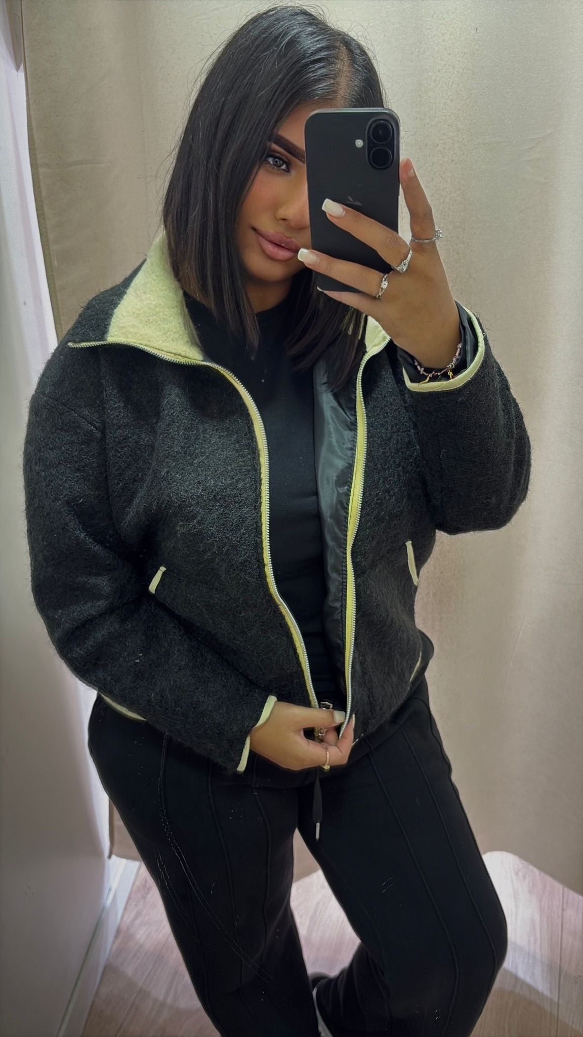 Veste bicolore NADINE