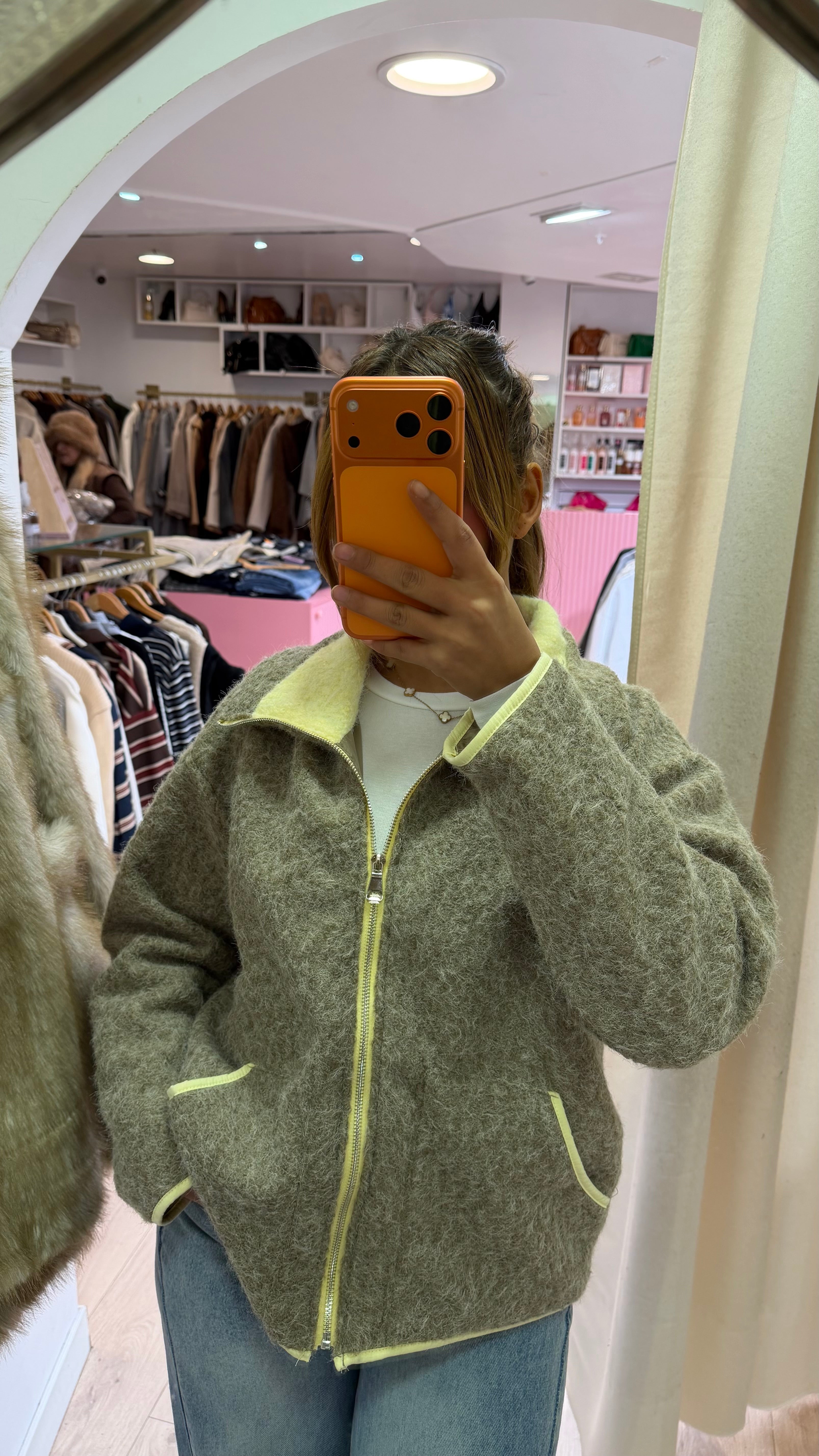 Veste bicolore NADINE