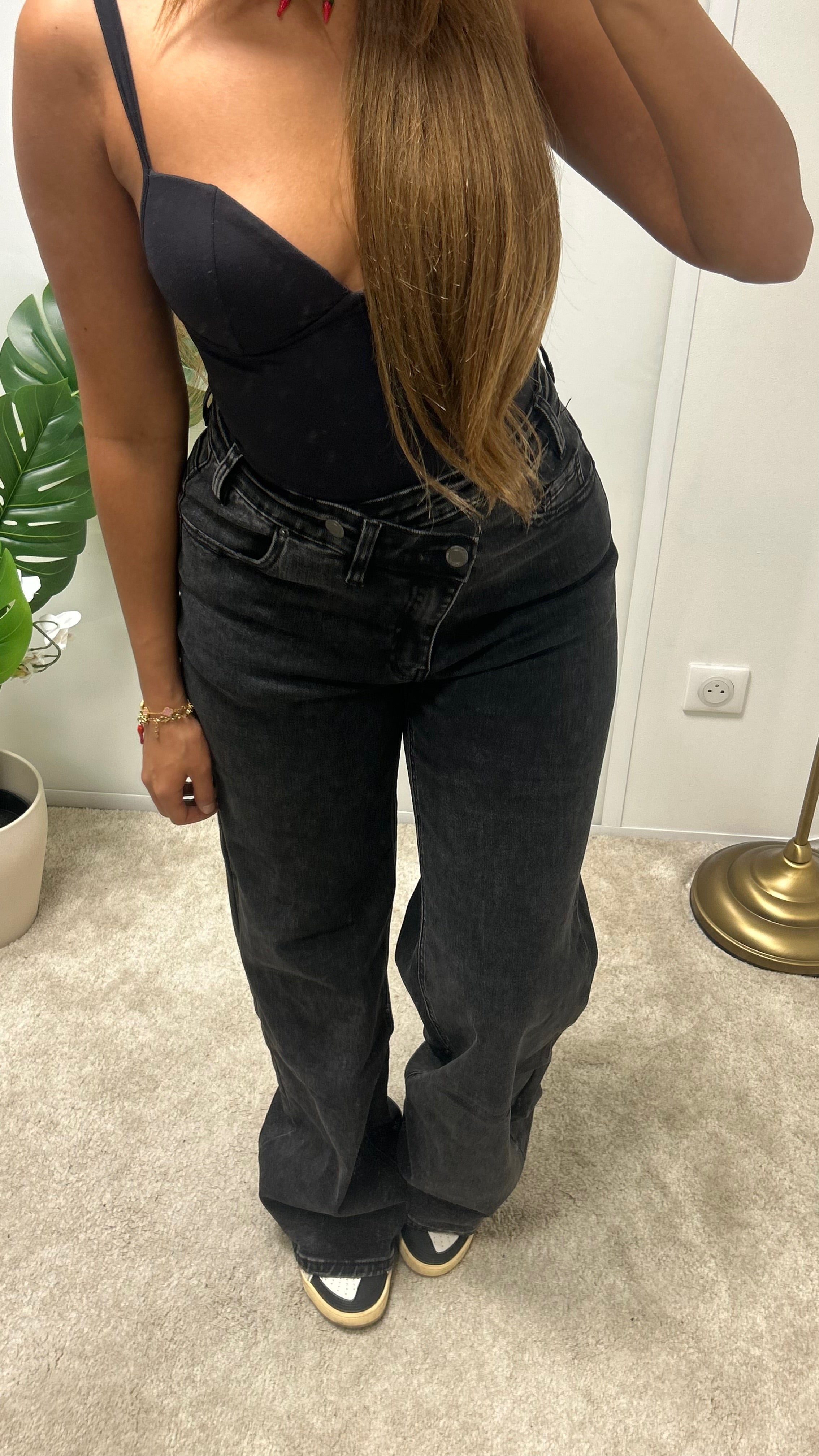 Jeans DALIDA [Noir] CHINÉ