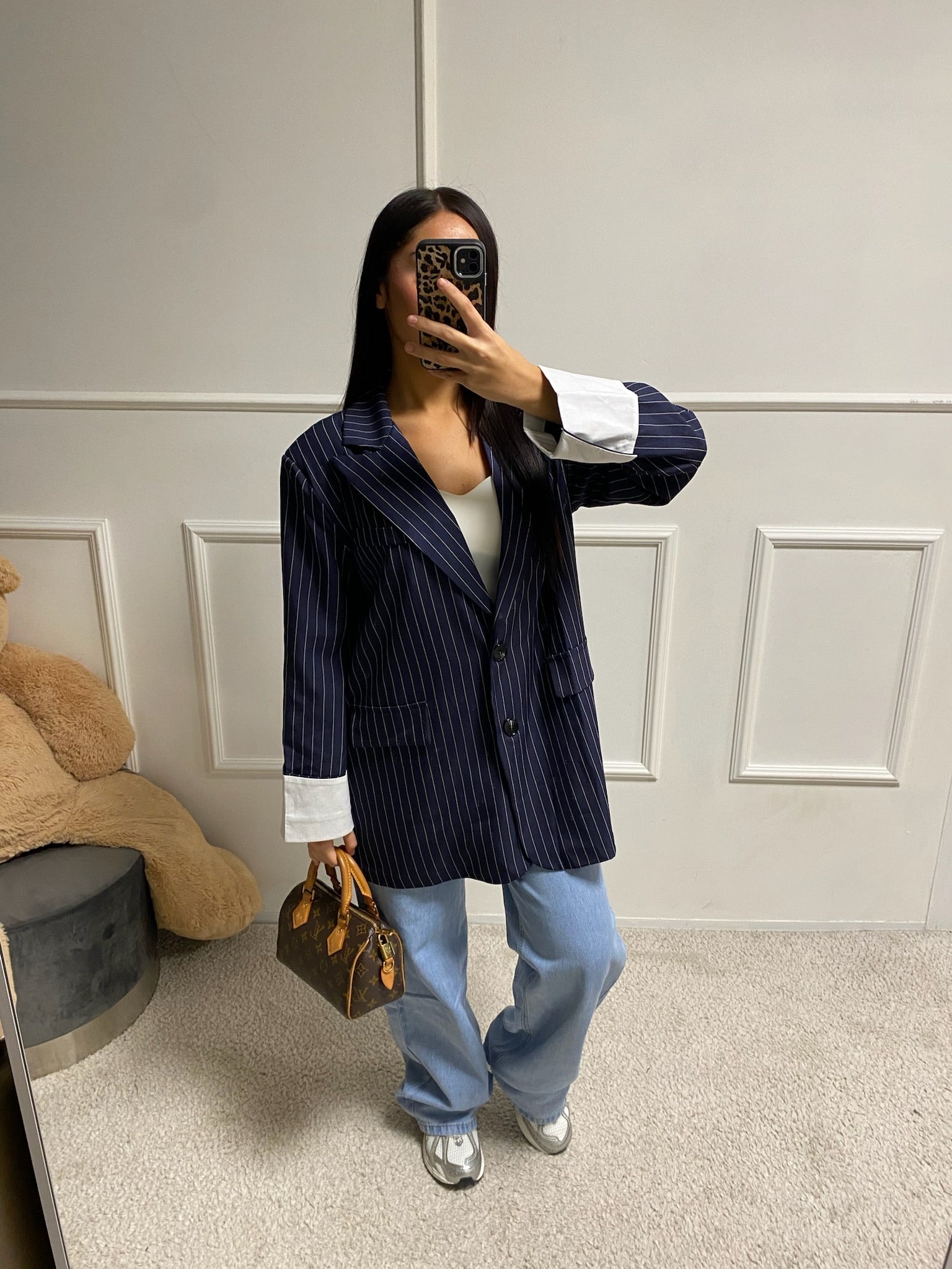 Blazer Asmaa rayures