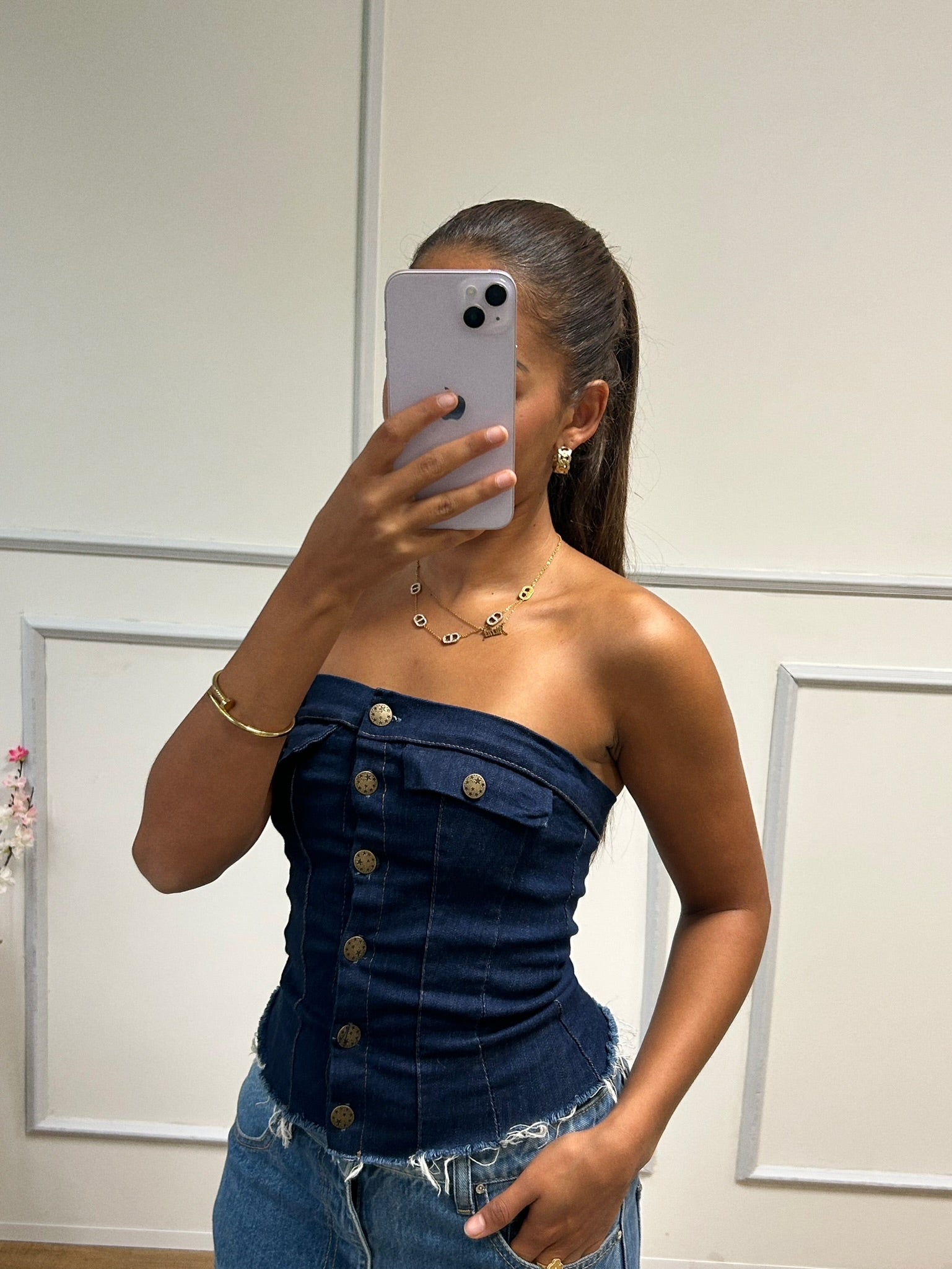 Corset DINA [bleu foncé]