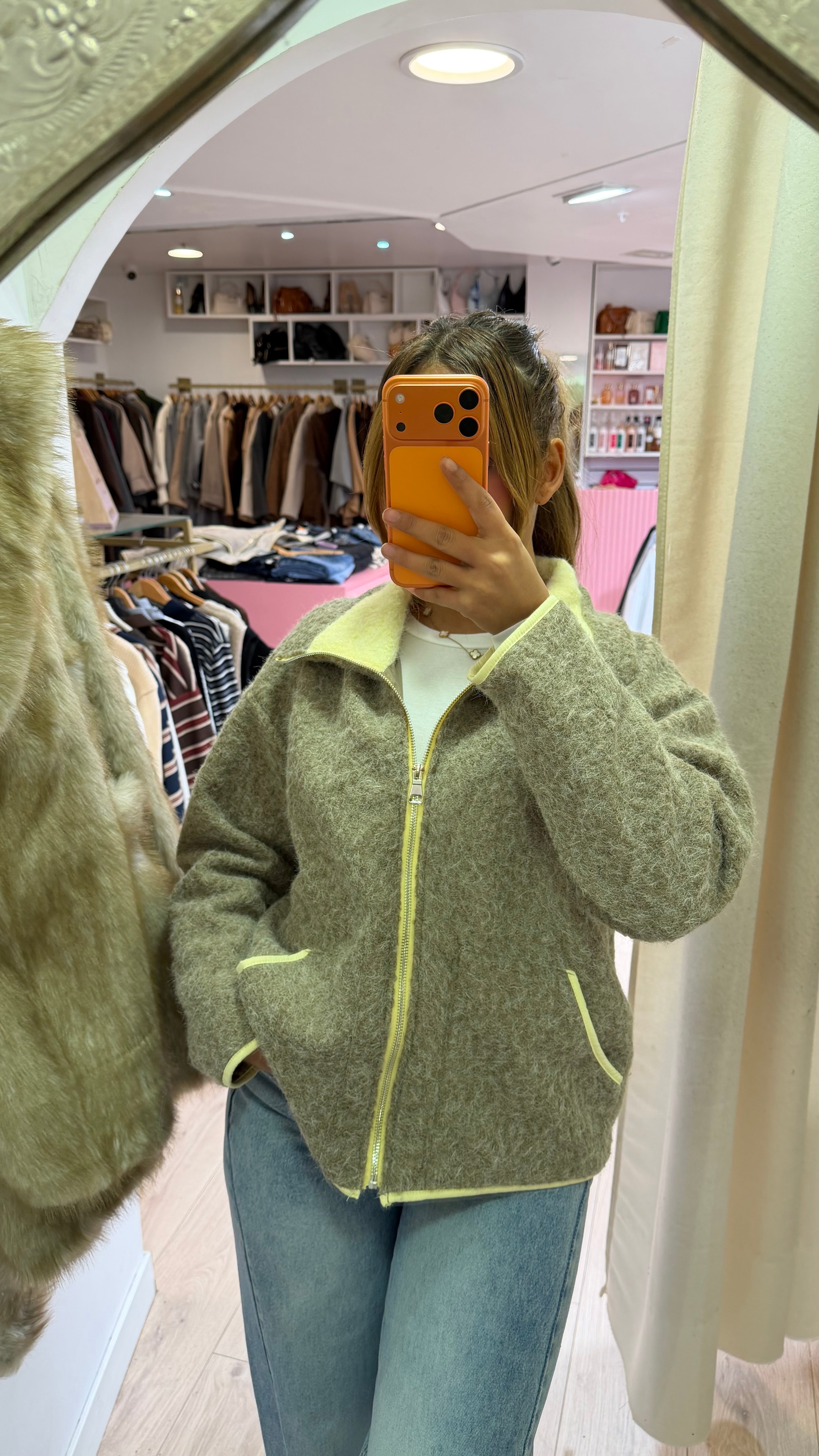 Veste bicolore NADINE