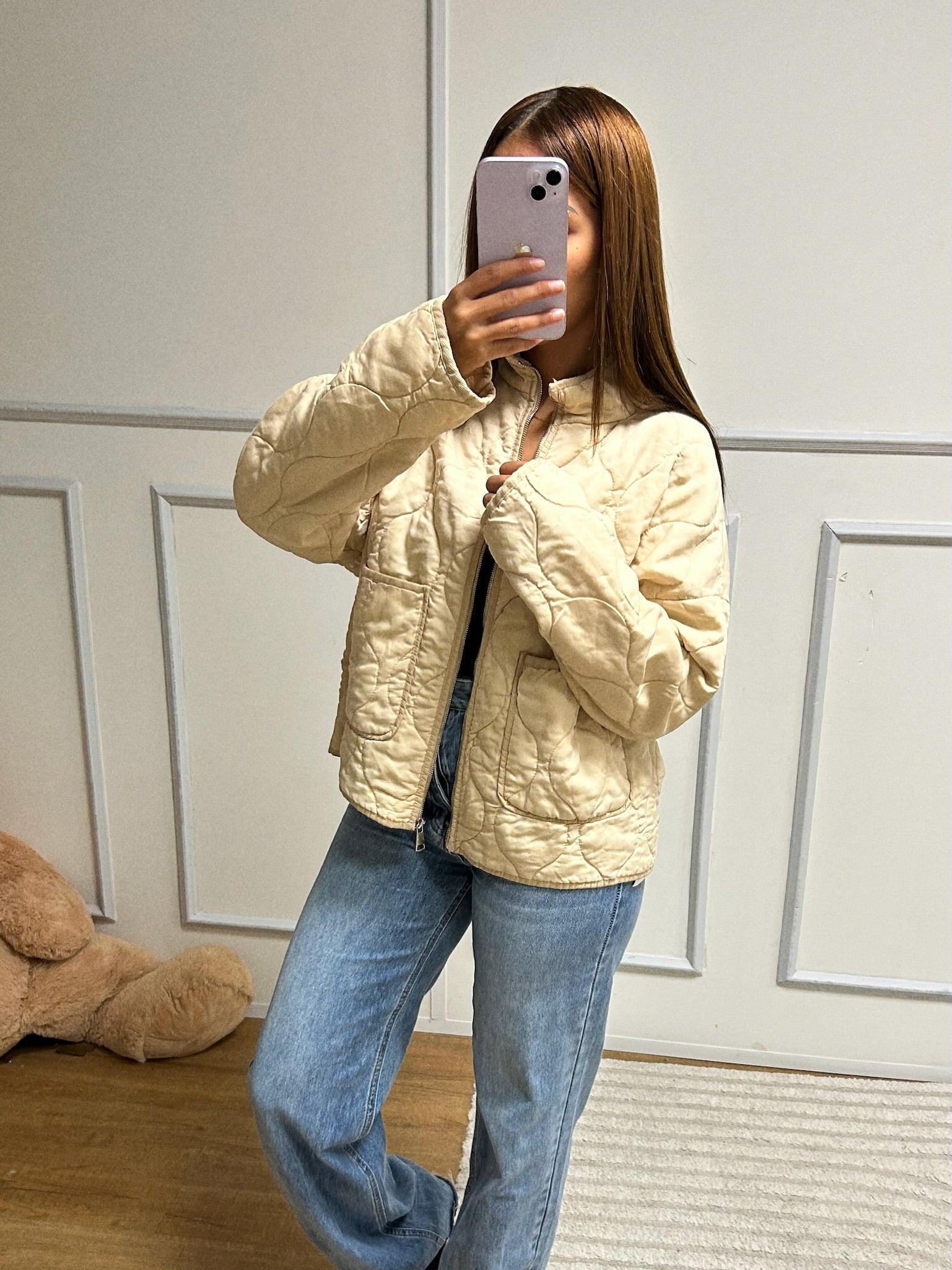 Bombers Daniela [Beige]