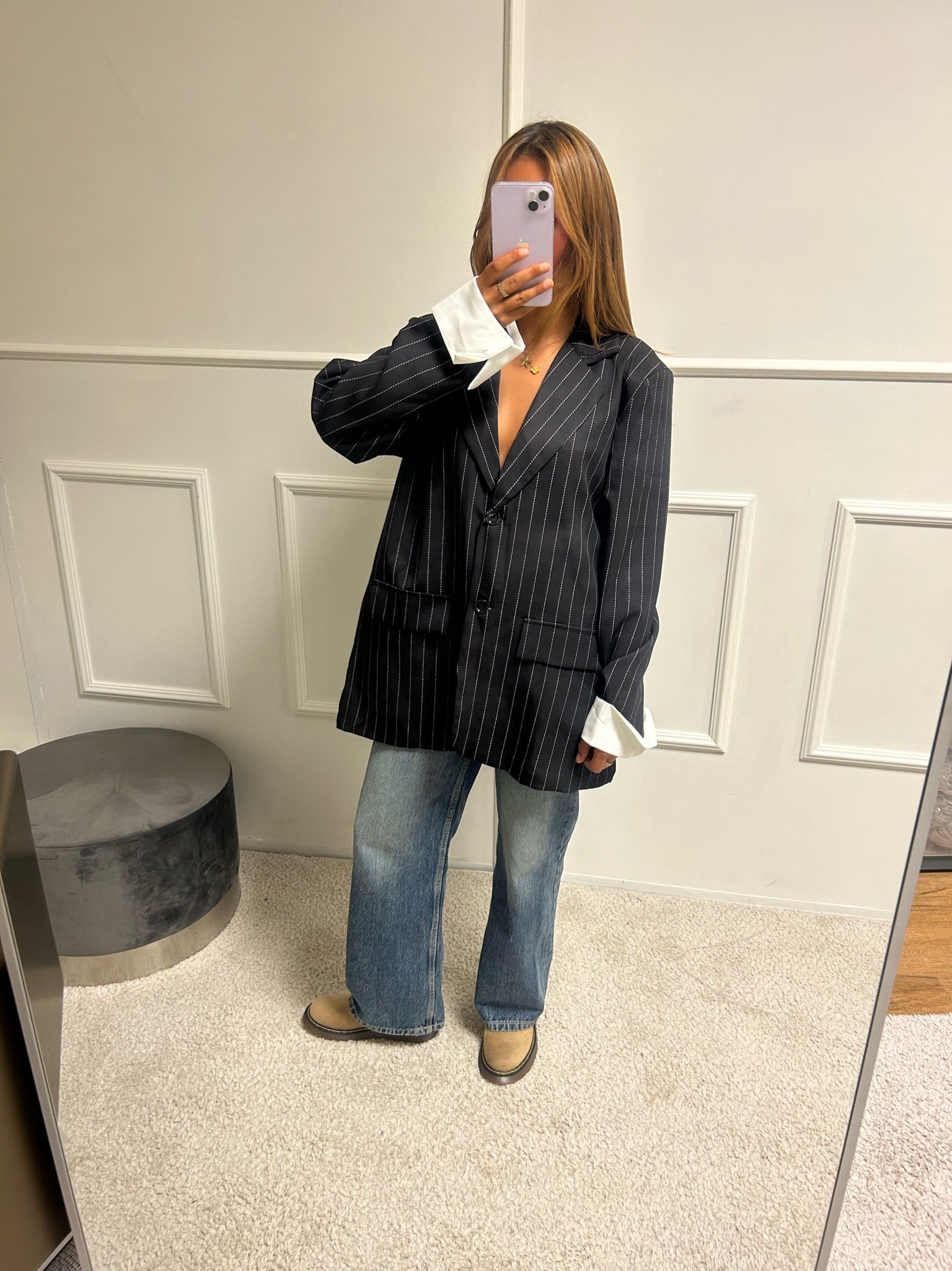 Blazer Asmaa rayures