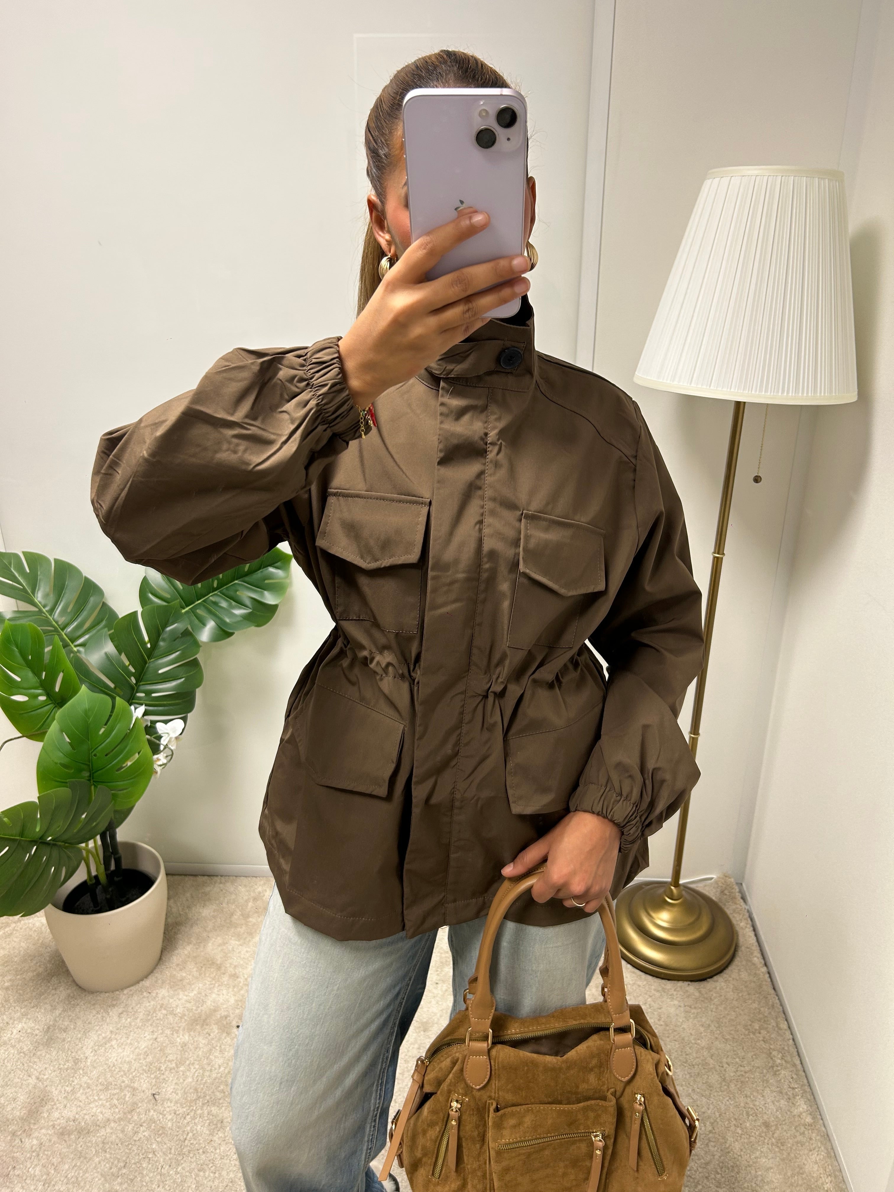 Manteaux Imperméable MAEVA [ Marron ]9610