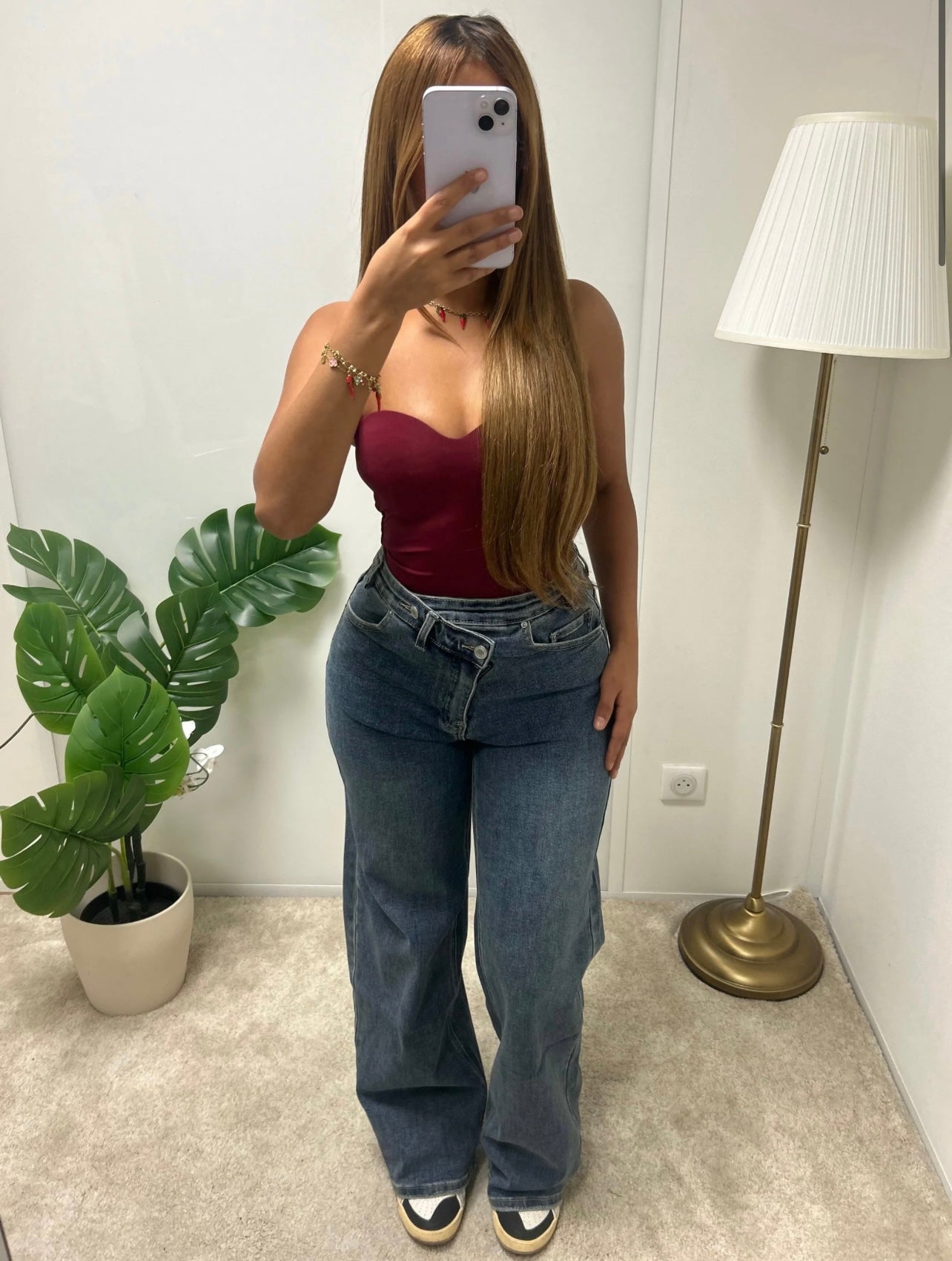 Jeans DALIDA bleu