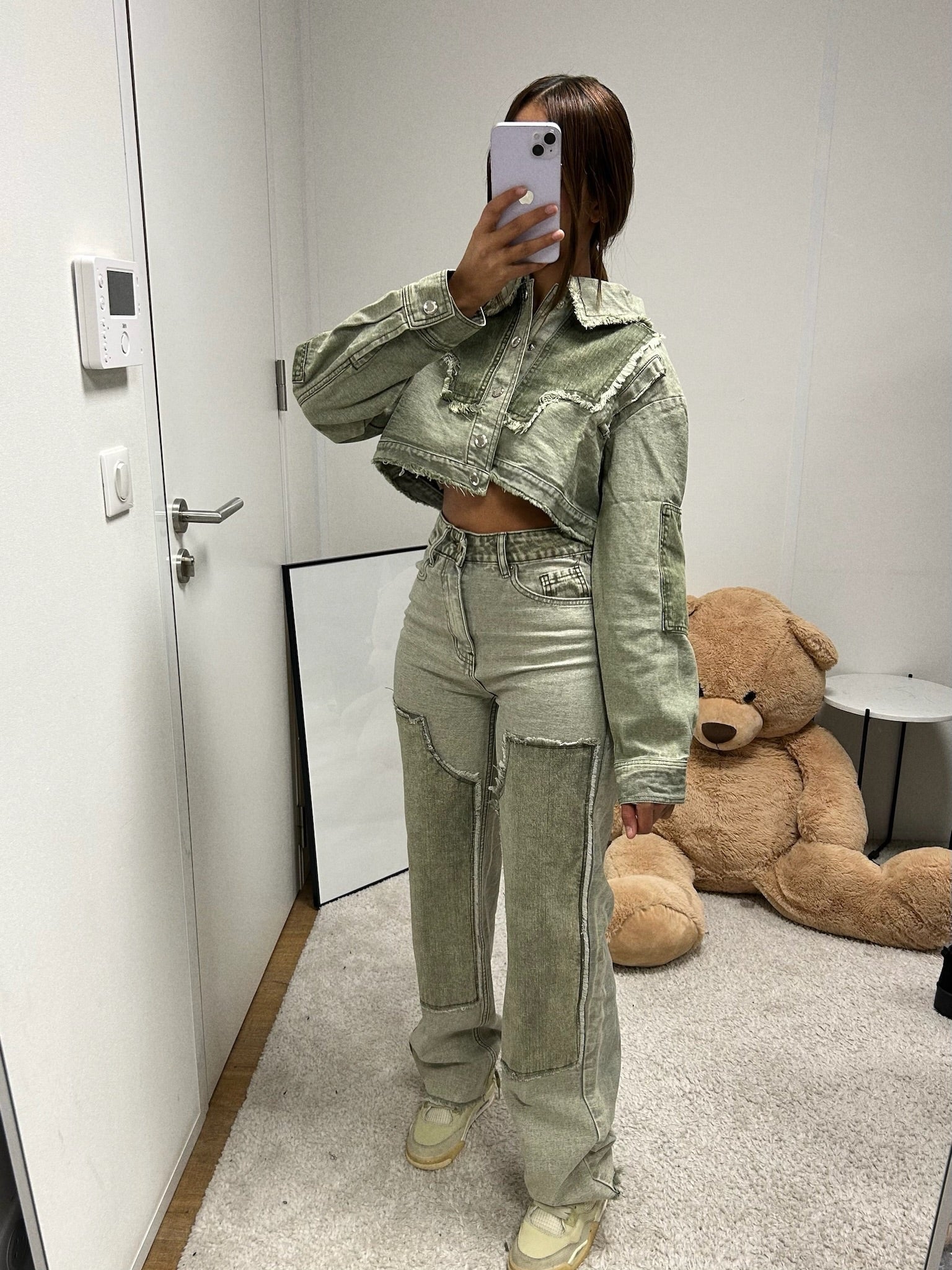 Veste à empiècement Pamela