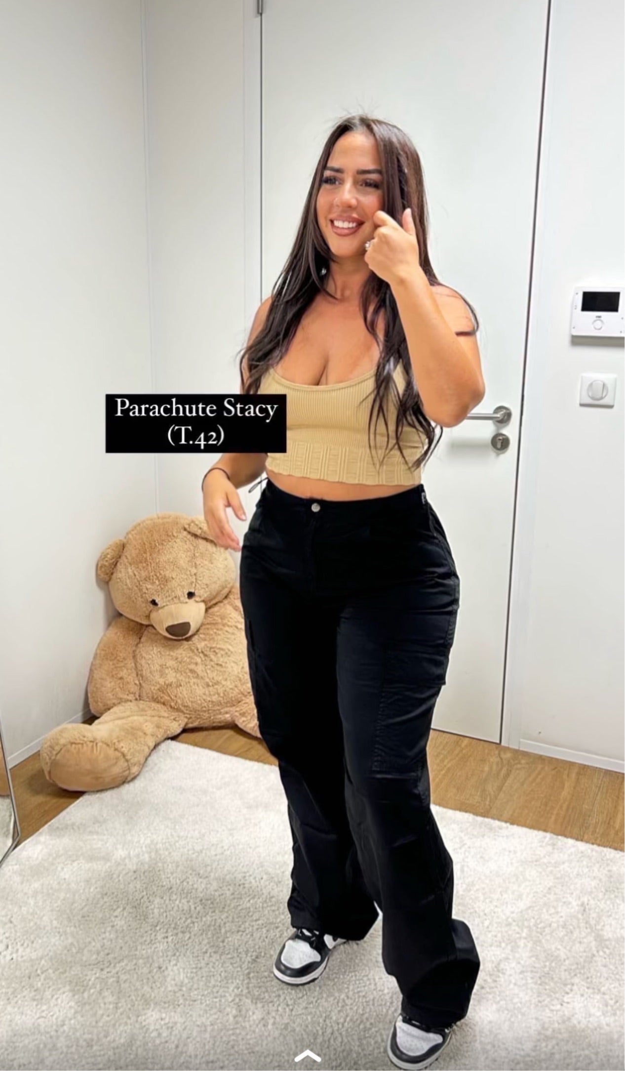 Pantalon parachute Stacy