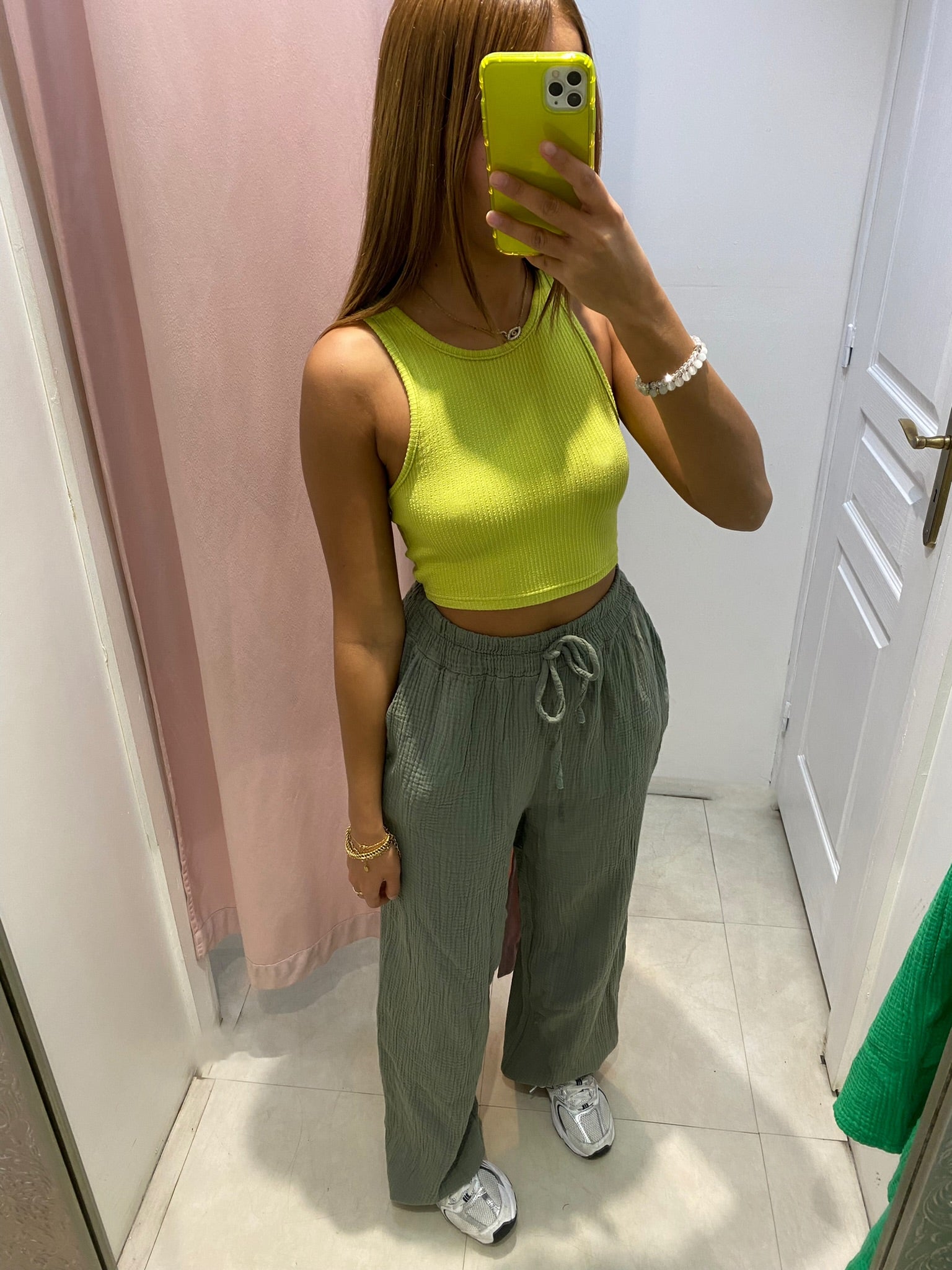 Pantalon Melanie Gaz de coton